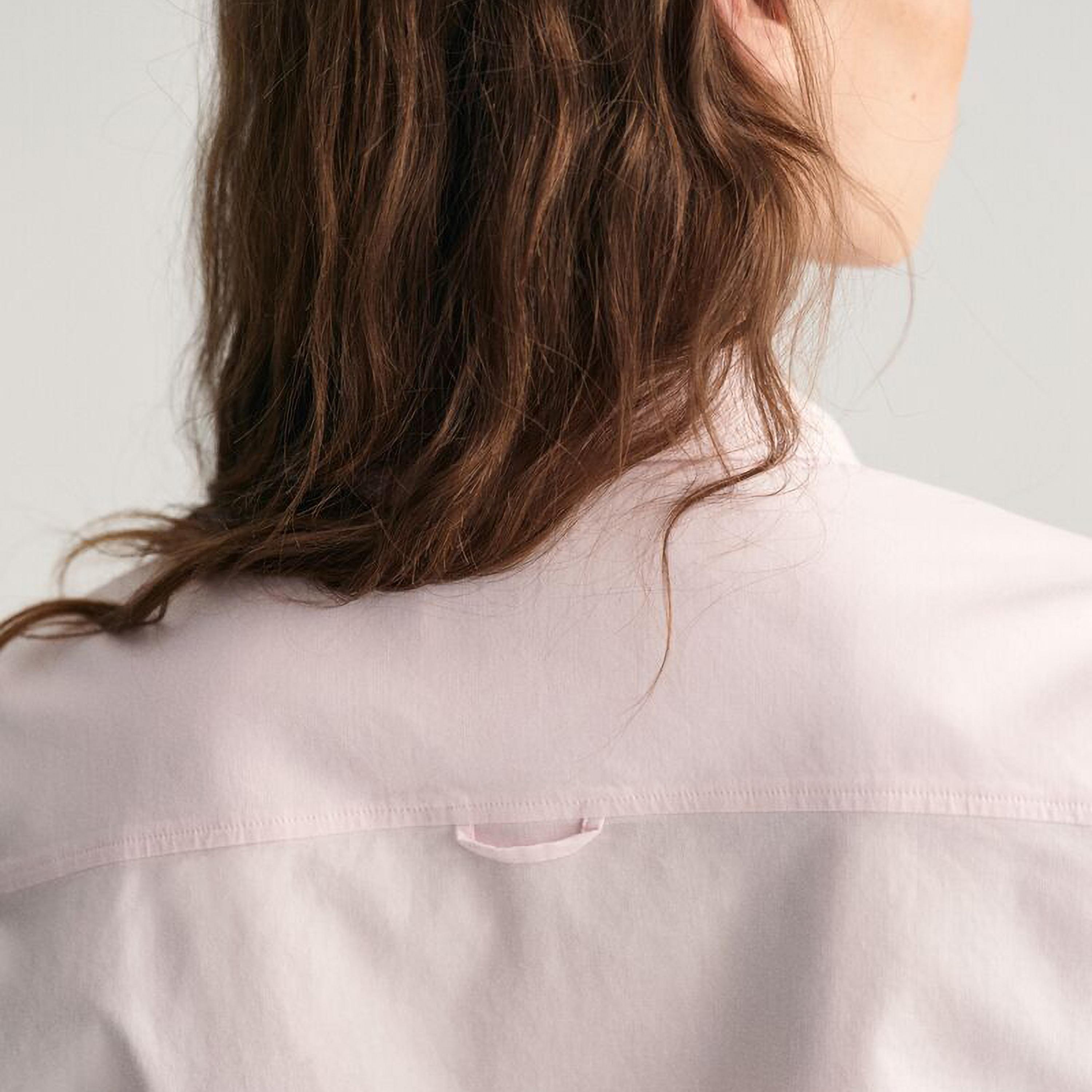 قميص غانت ذو ياقة عادية وأكمام طويلة-women-clothing-shirtsandblouses-blouses-image-9