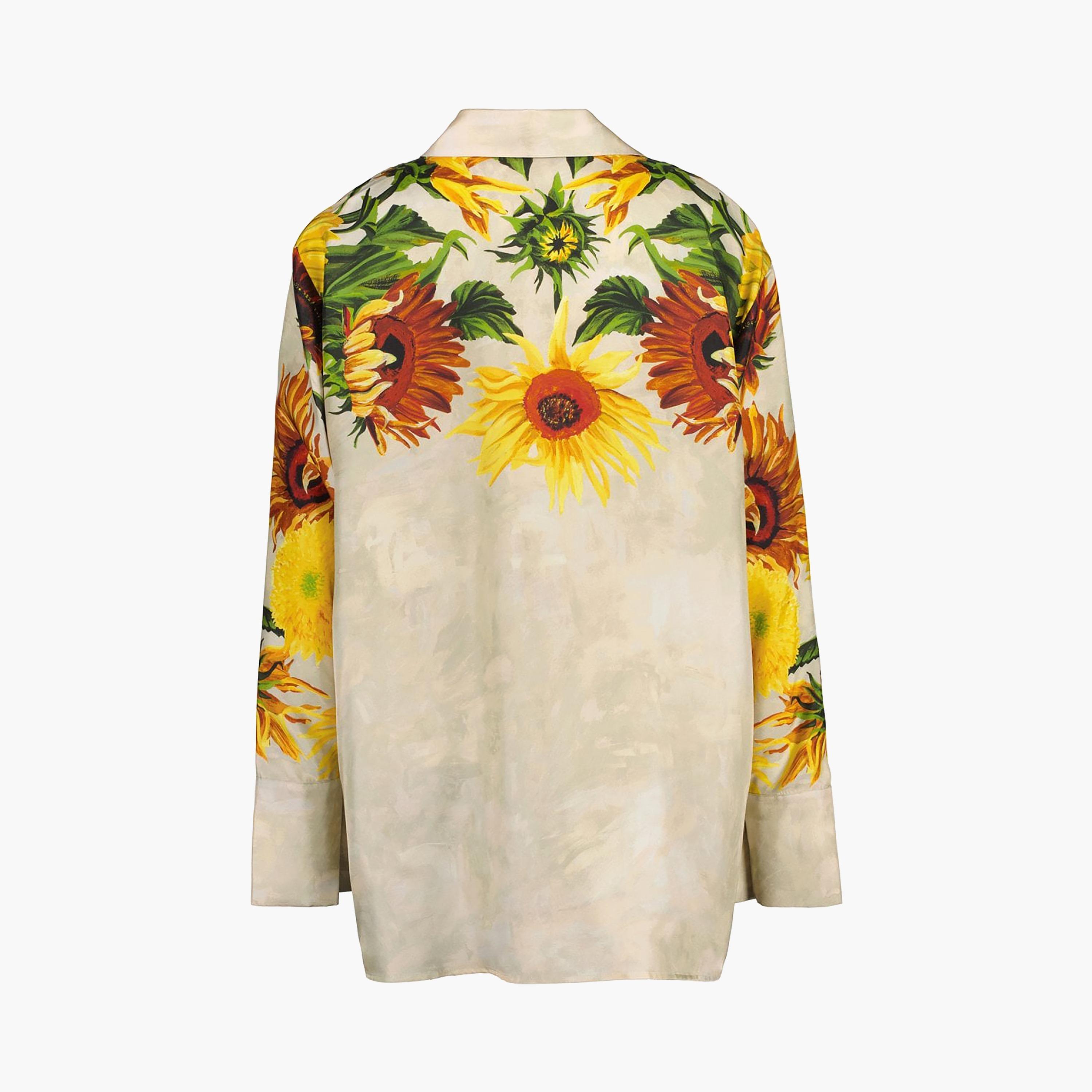 Gant Floral Print Collared Long Sleeves Women's Top-women-clothing-shirtsandblouses-shirts-image-5