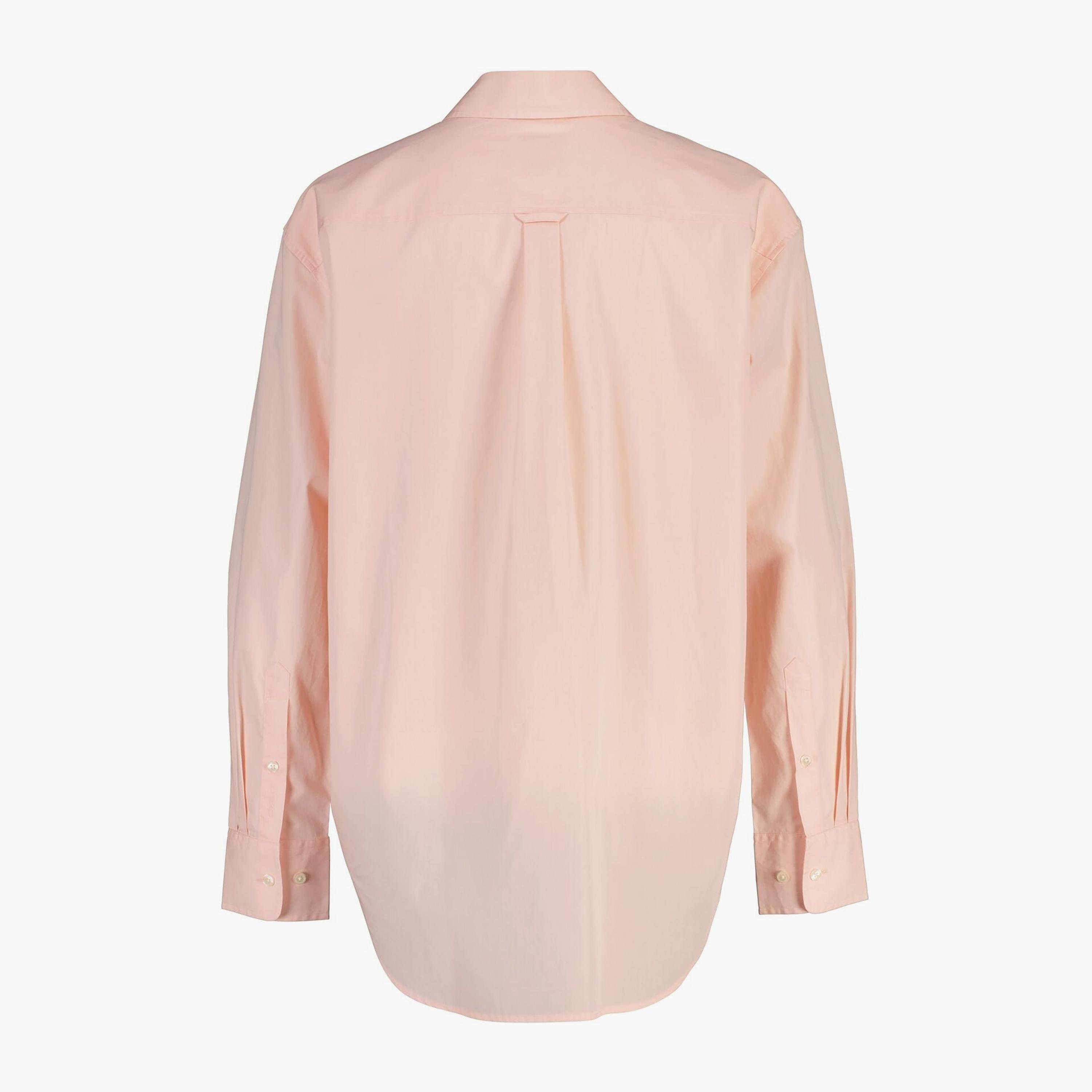 Gant Relaxed Fit Plain Spread Collar Long Sleeves Women's Shirt-women-clothing-shirtsandblouses-shirts-image-6