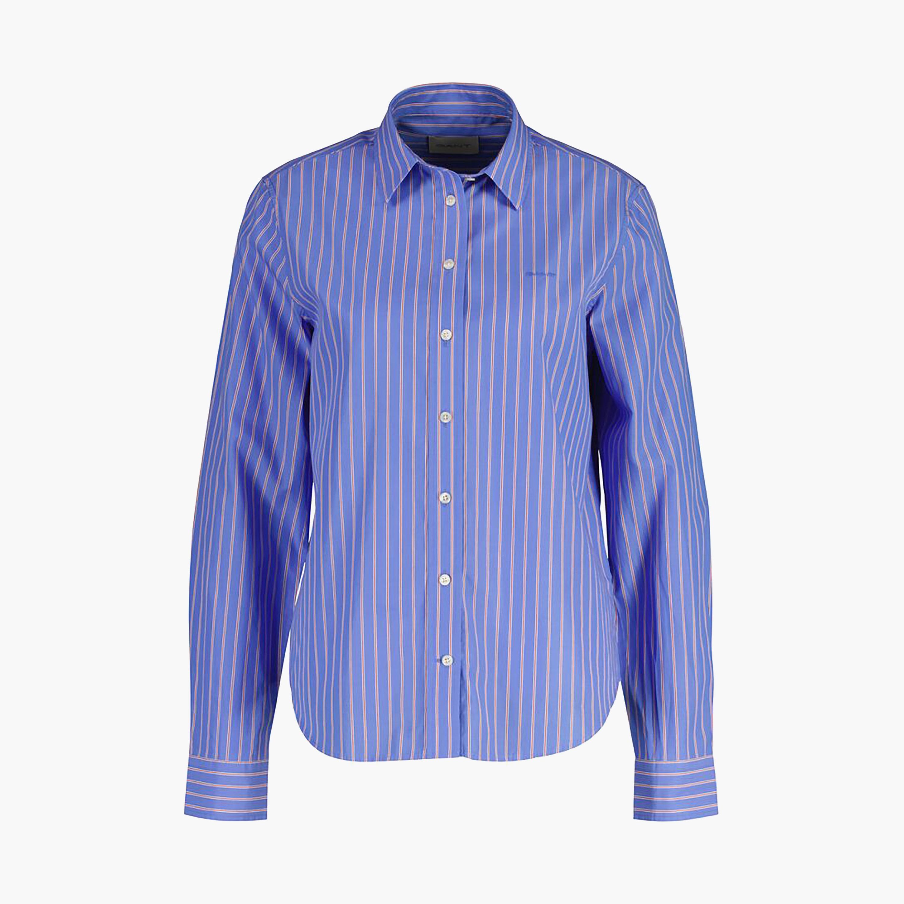Gant Regular Fit Striped Collared Long Sleeves Women's Shirt-women-clothing-shirtsandblouses-shirts-image-19
