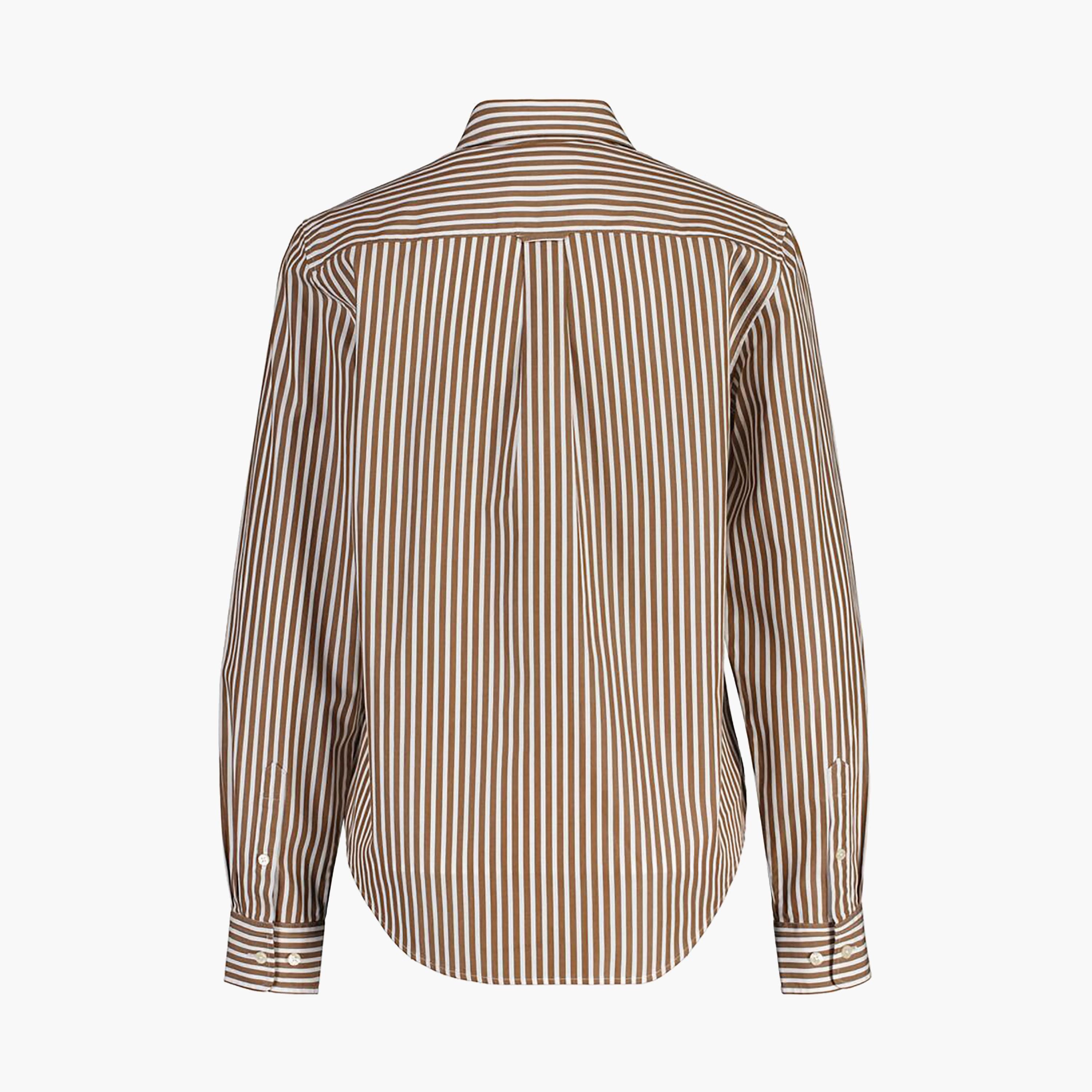 Gant Regular Fit Striped Collared Long Sleeves Women's Shirt-women-clothing-shirtsandblouses-shirts-image-22