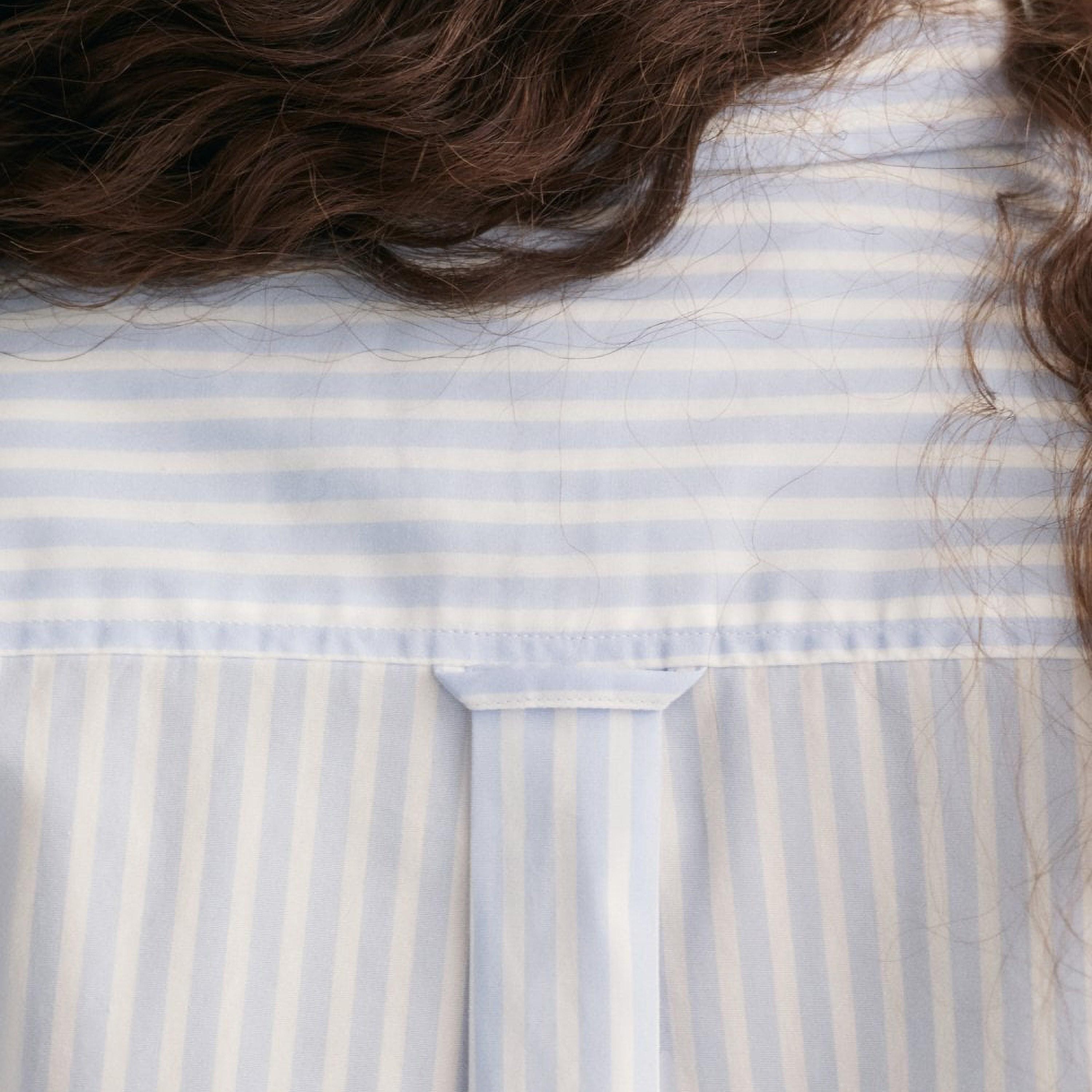 Gant Regular Fit Striped Collared Long Sleeves Women's Shirt-women-clothing-shirtsandblouses-shirts-image-3