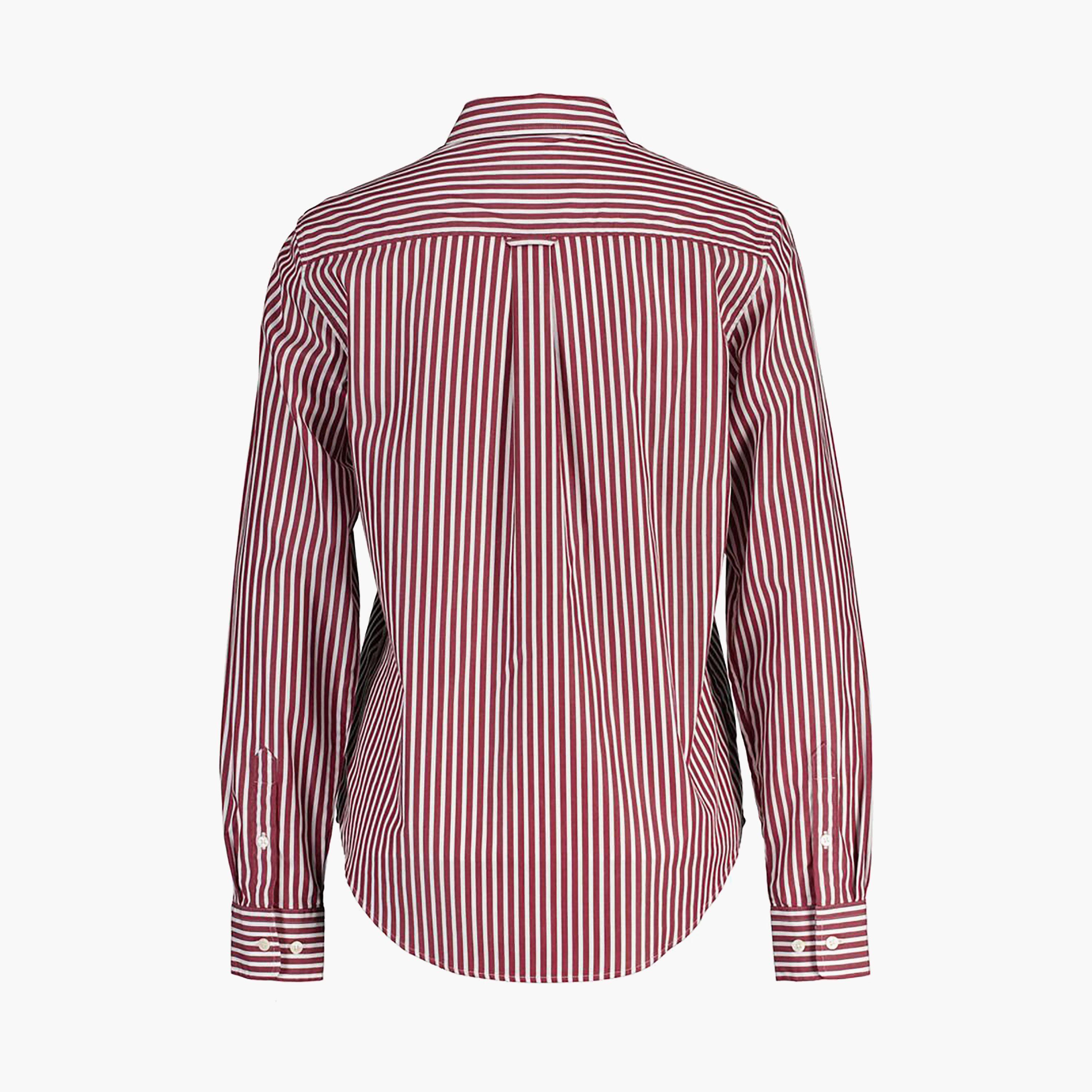 Gant Regular Fit Striped Collared Long Sleeves Women's Shirt-women-clothing-shirtsandblouses-shirts-image-15