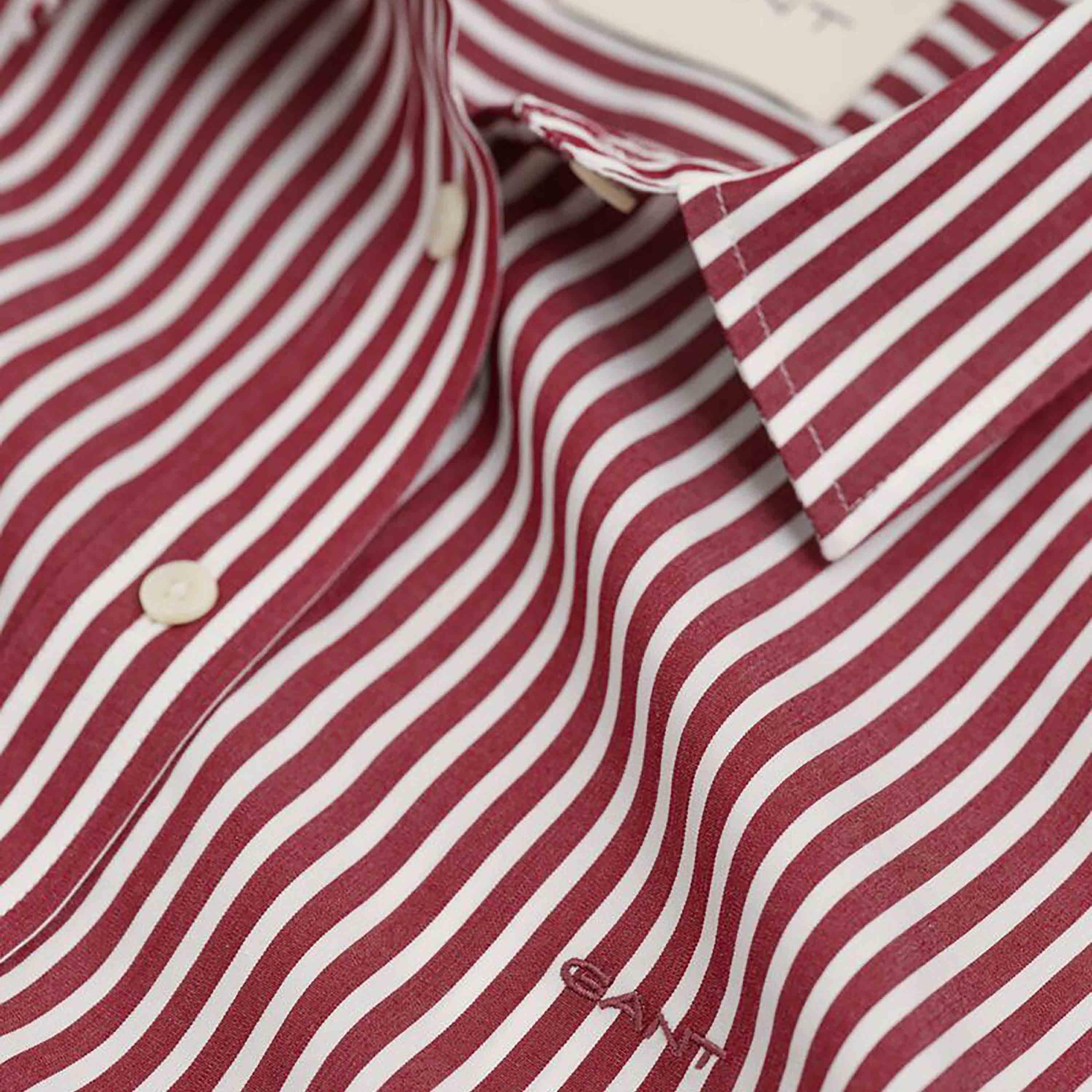Gant Regular Fit Striped Collared Long Sleeves Women's Shirt-women-clothing-shirtsandblouses-shirts-image-16