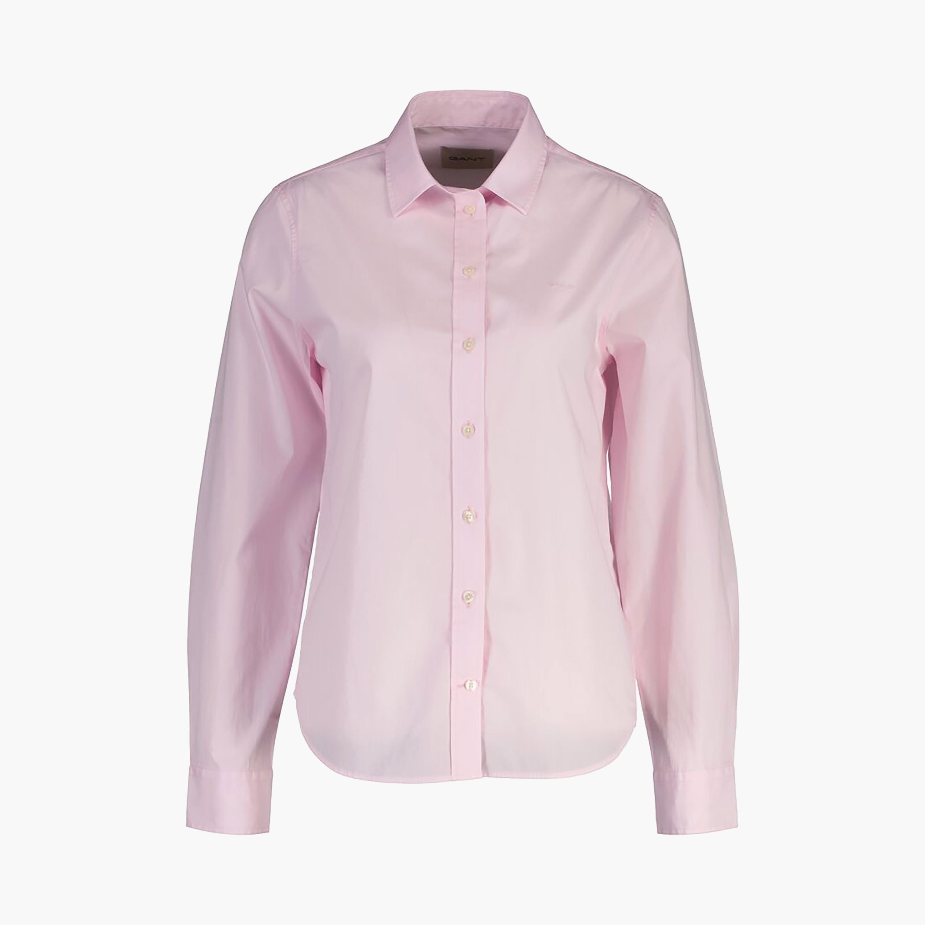Gant Regular Fit Plain Collared Long Sleeves Women's Shirt-women-clothing-shirtsandblouses-shirts-image-6