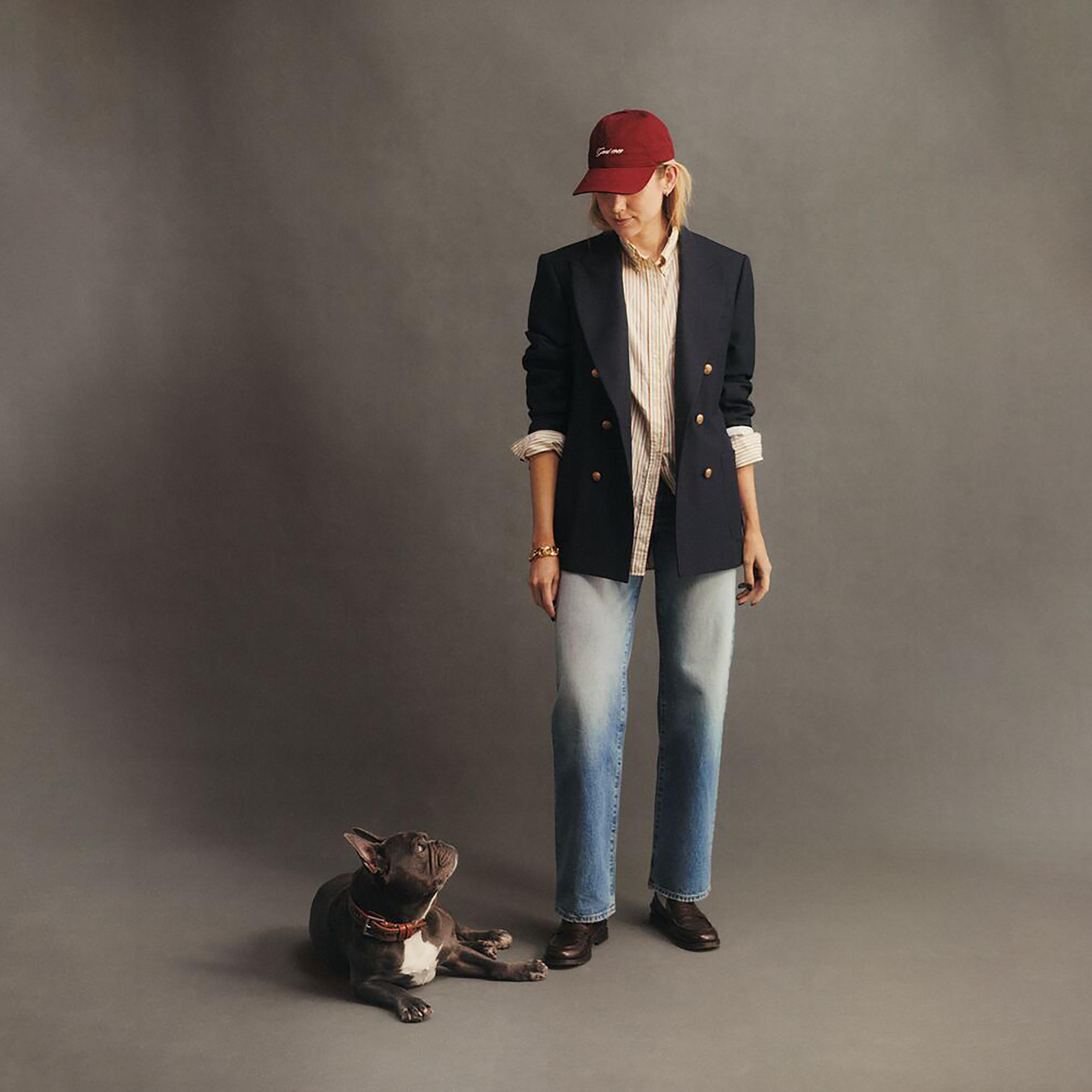 Gant Oversize Fit Striped Button-Down Collar Long Sleeves Women's Shirt-women-clothing-shirtsandblouses-shirts-image-1