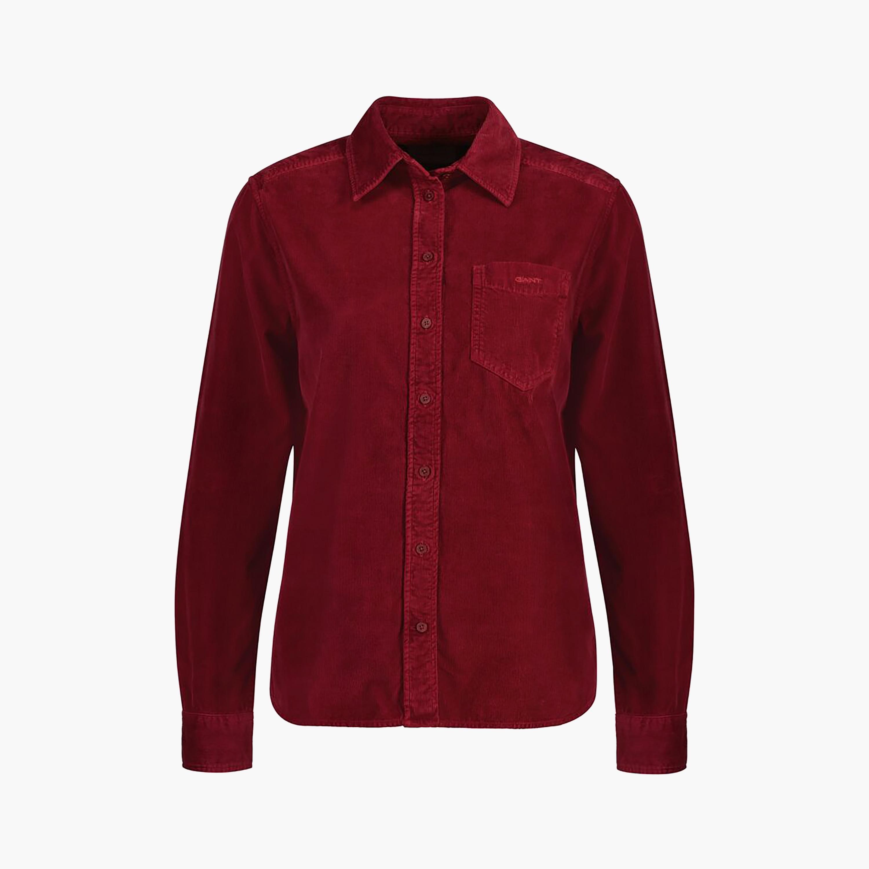 قميص نسائي من Gant ذو ياقة عادية وأكمام طويلة-women-clothing-shirtsandblouses-shirts-image-1