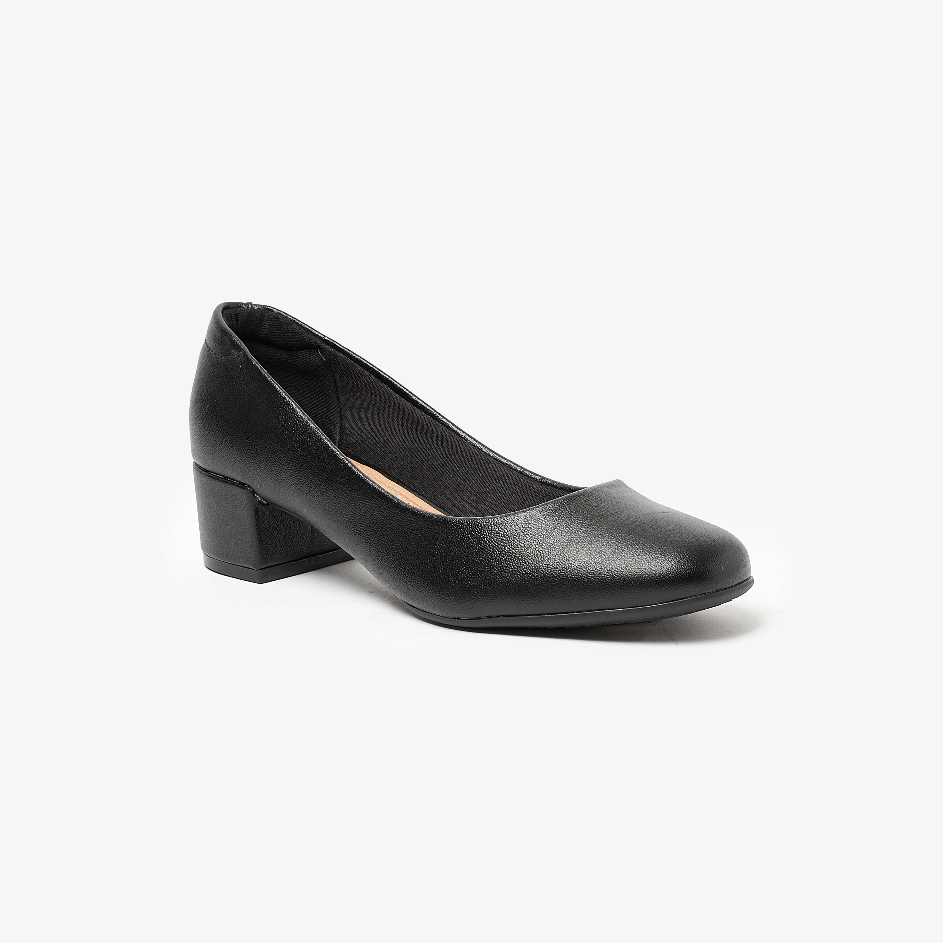 حذاء بامبز نسائي من بيرا ريو بكعب عريض | 4301-100-9569-women-shoes-heels-image-1