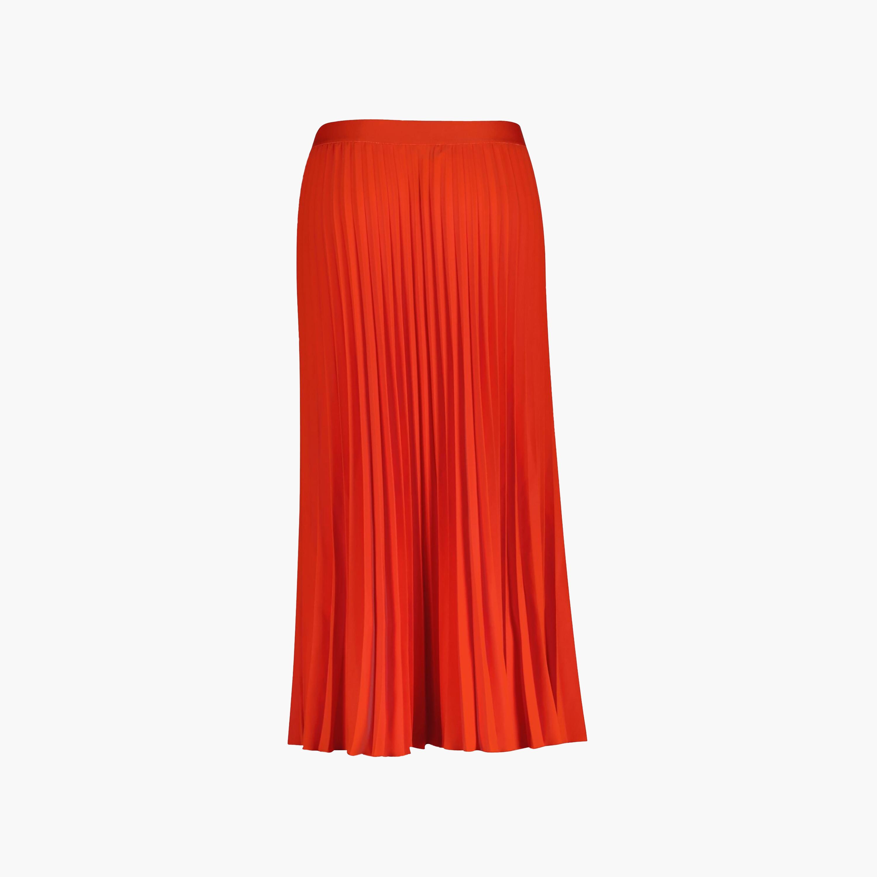 Gant Blue Pleated Pencil Women's Midi Skirt-women-clothing-bottoms-skirts-image-6