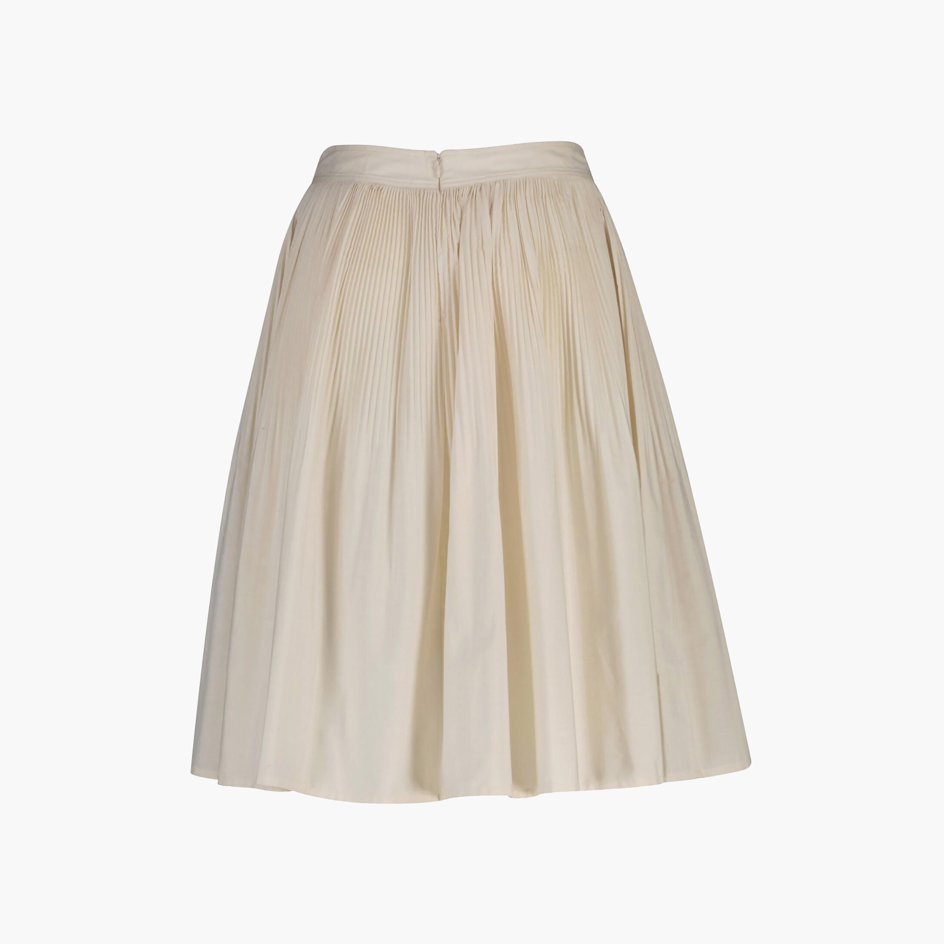 تنورة "ميدي" نسائية "إيه-لاين" بكسرات من جانت-women-clothing-bottoms-skirts-image-5