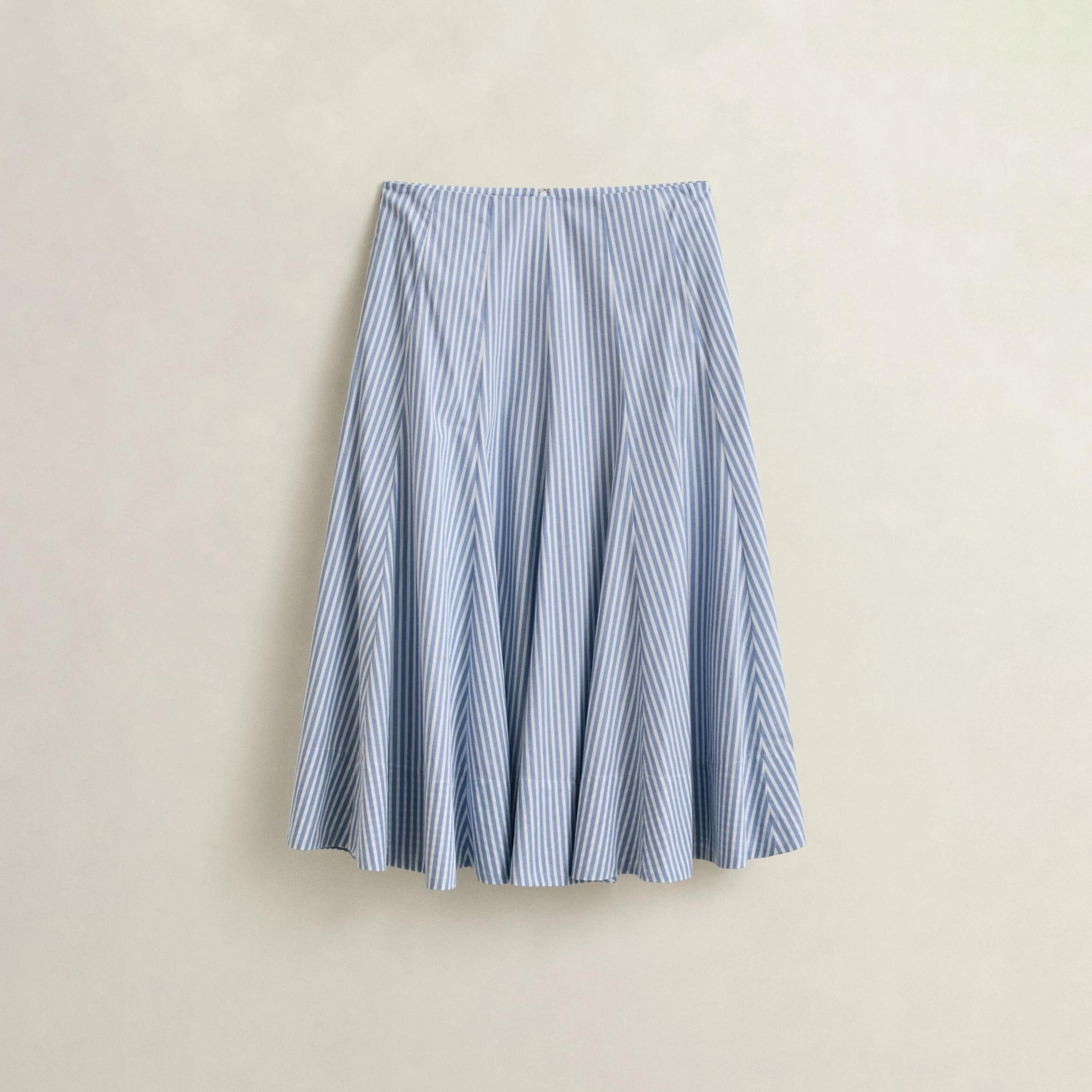 تنورة ميدي بكسرات ومخططة من غانت-women-clothing-bottoms-skirts-image-5