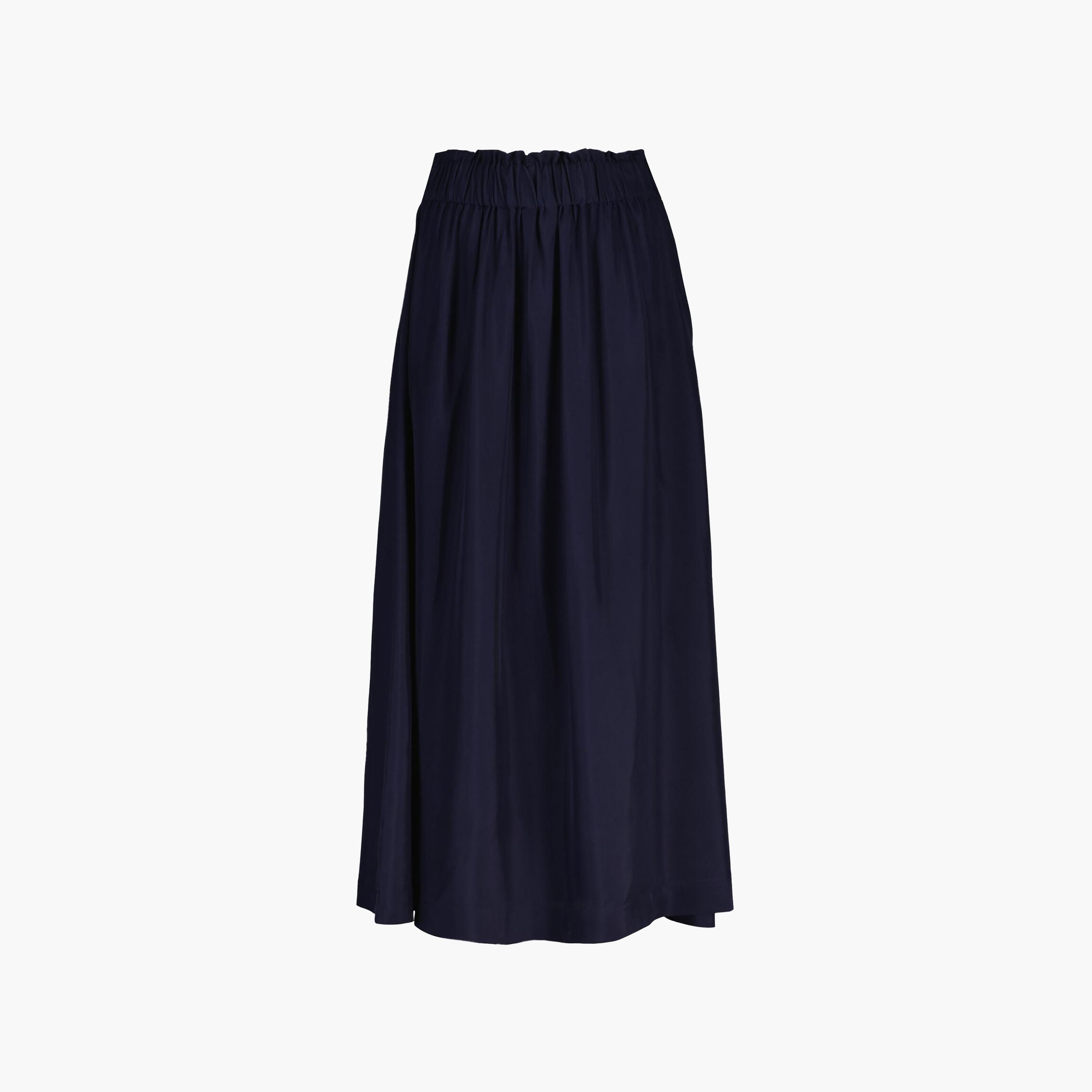 Gant Plain Women's A-Line Midi Skirt-women-clothing-bottoms-skirts-image-6