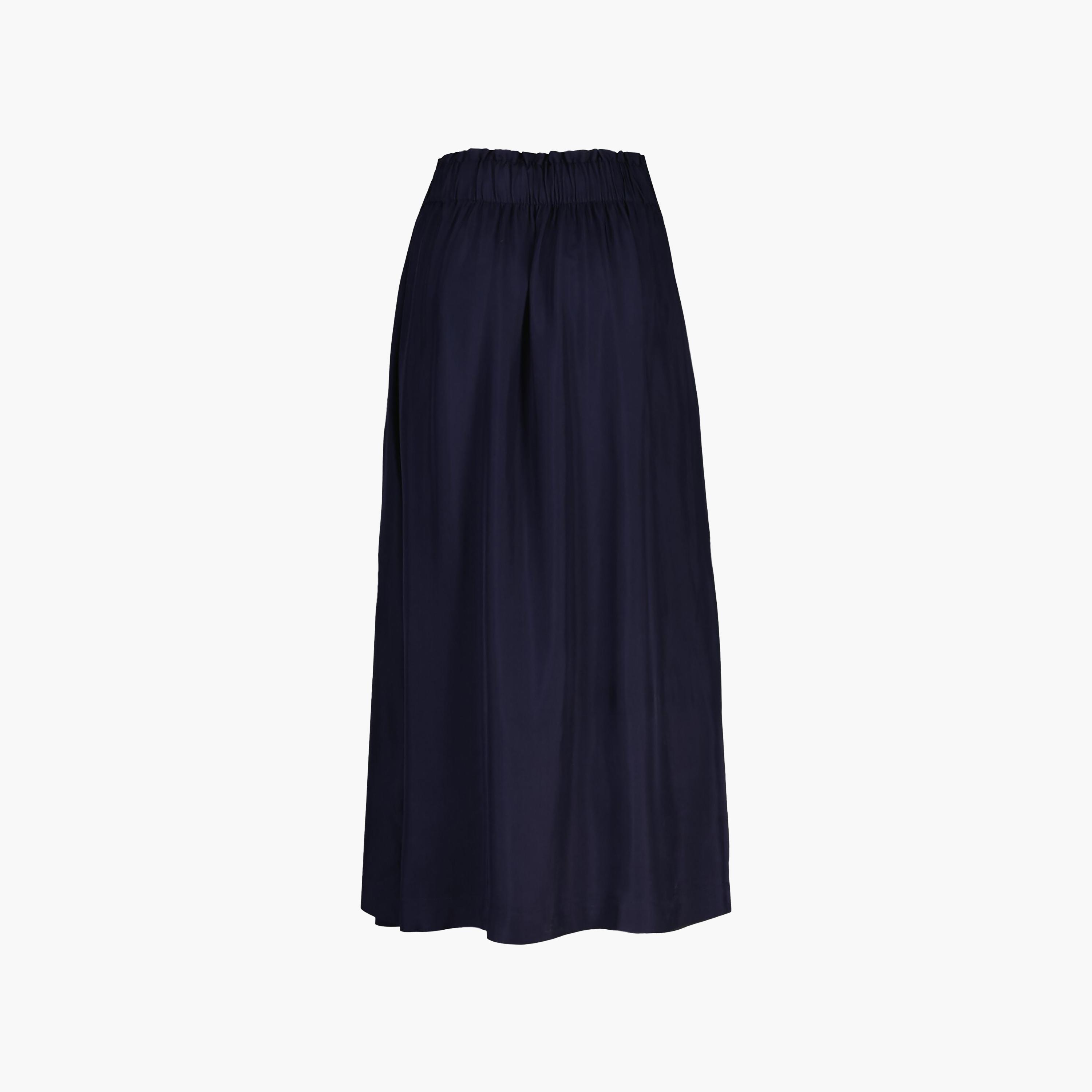 Gant Plain Women's A-Line Midi Skirt-women-clothing-bottoms-skirts-image-7
