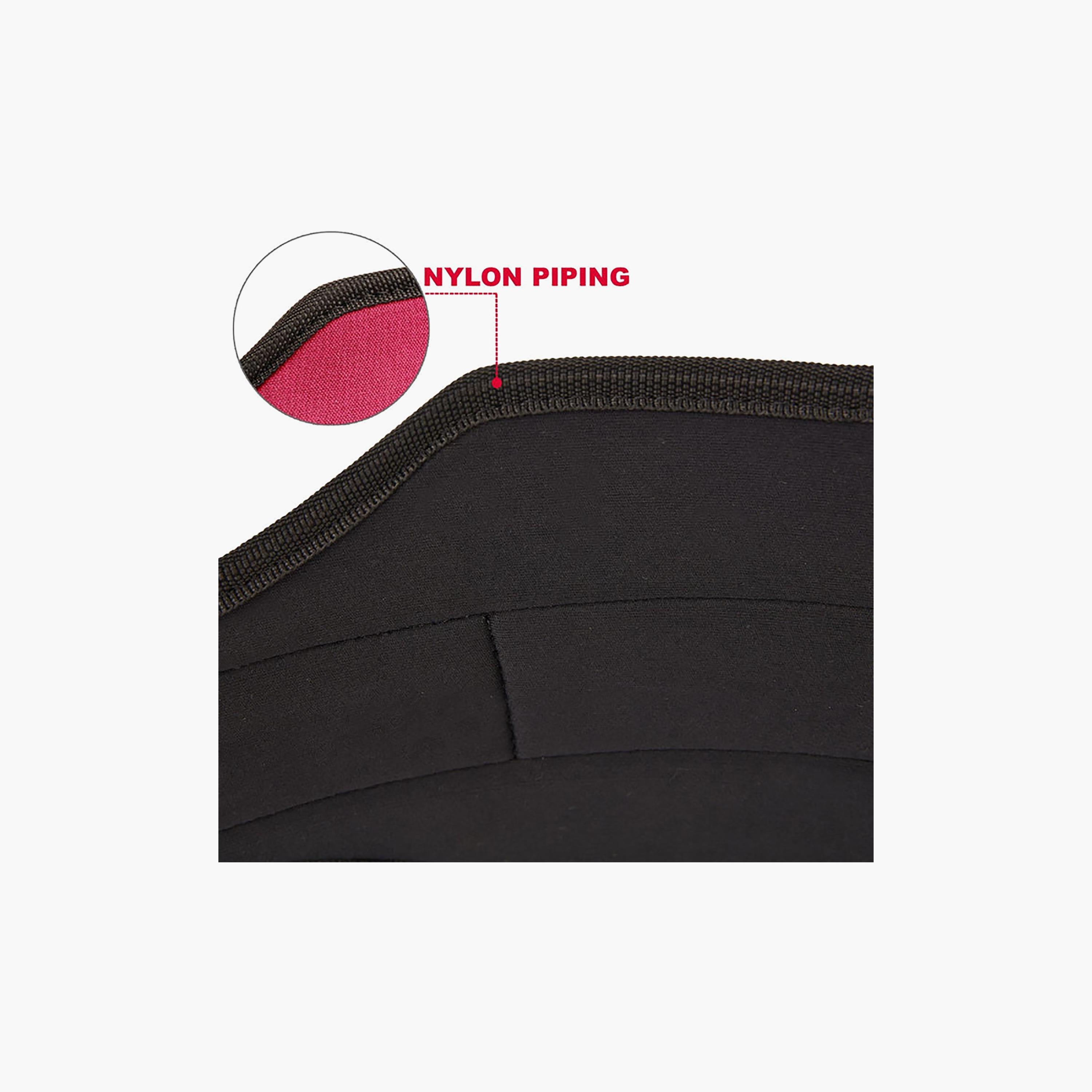 X Maxstrength Neoprene Weightlifting Back Support Belt Red-sports-gear-gym-image-6