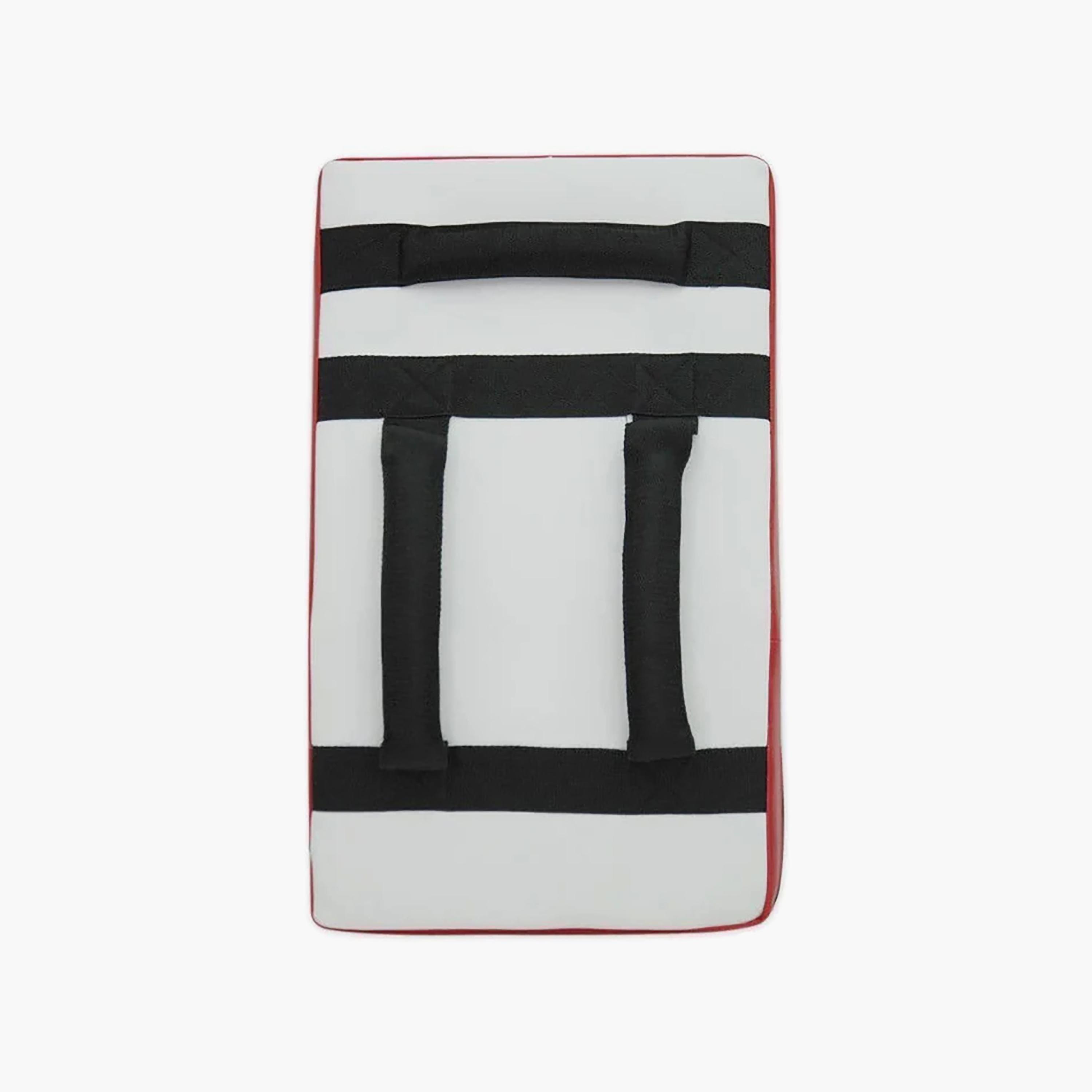 X Maxstrength Kickboxing Punching Pad Curved Strike Shield MMA Kick Pad Red & White-sports-gear-gym-image-2