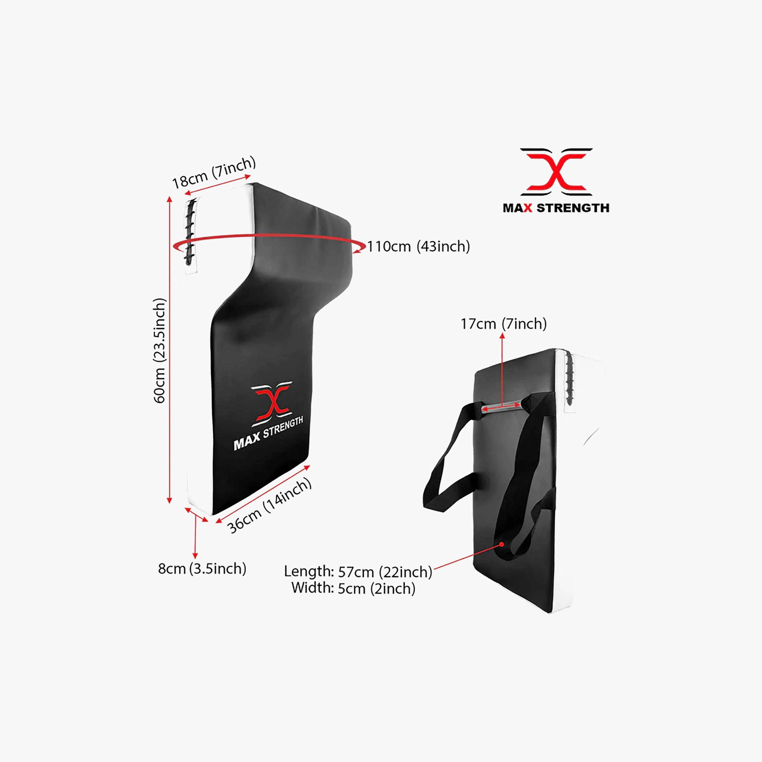 X Maxstrength Kickboxing Punching Training Boxing Shield, Workout Pad, Martial Arts Kick Shield-sports-gear-gym-image-4