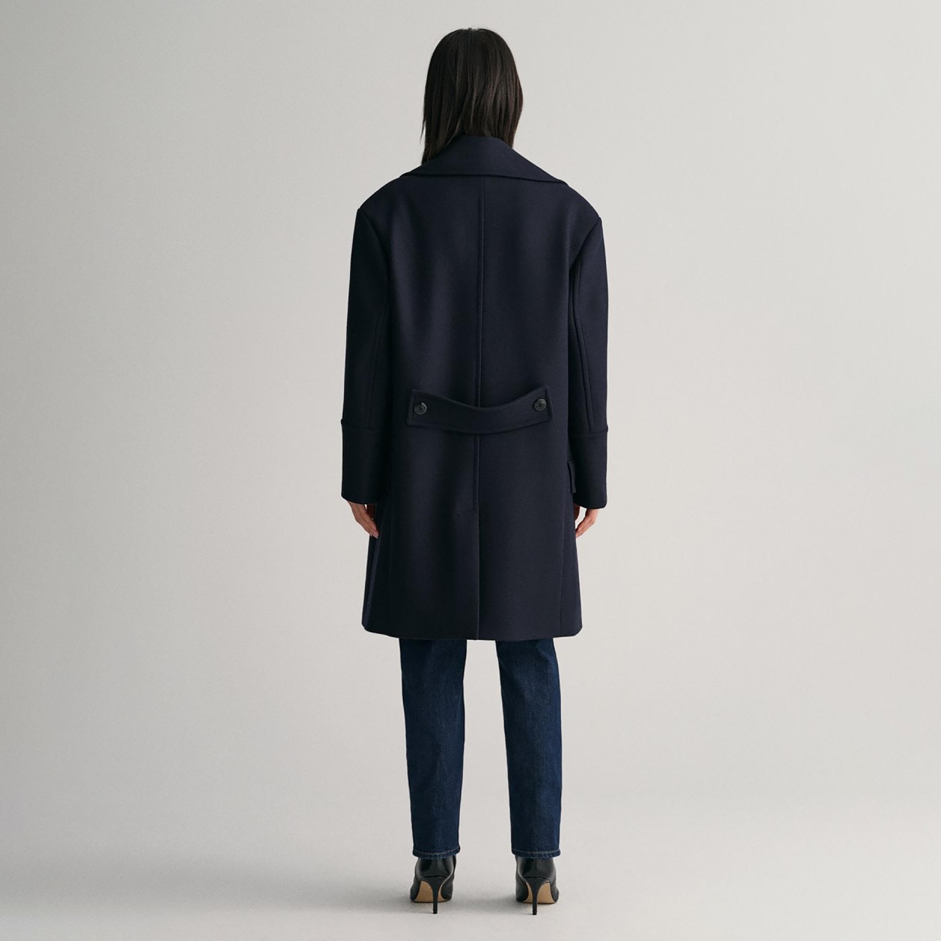 Gant Plain Notch Lapel Peacoat-women-clothing-coatsandjackets-coats-image-4