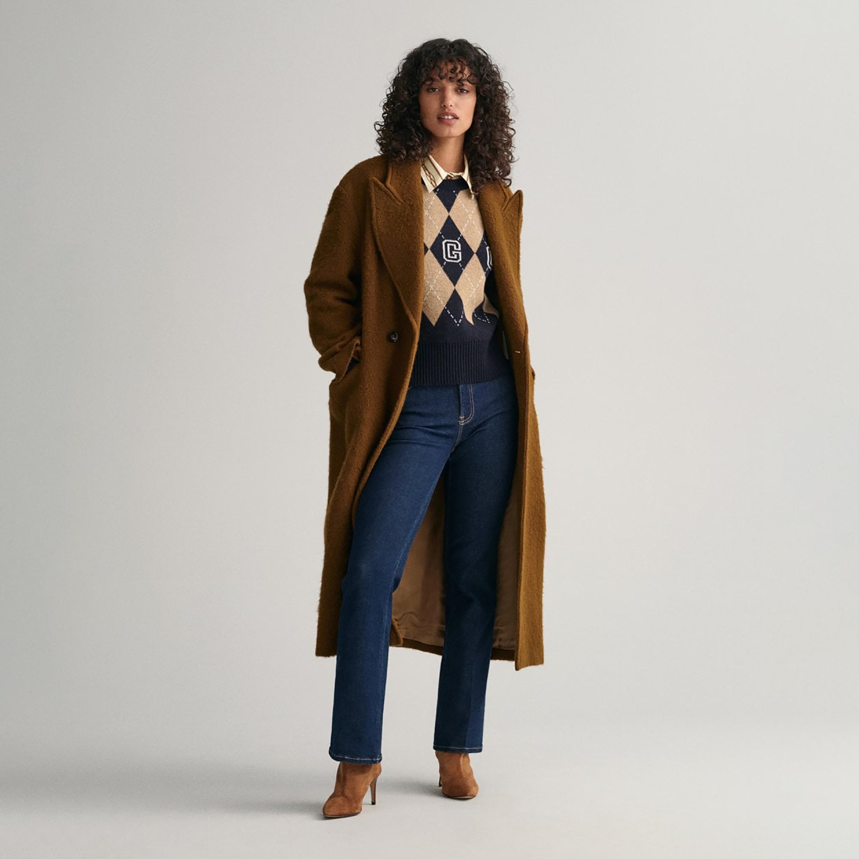 Gant Argyle Checks Crew Neck Long Sleeves Sweatshirt-women-winterwear-hoodiesandsweatshirts-hoodies-image-2