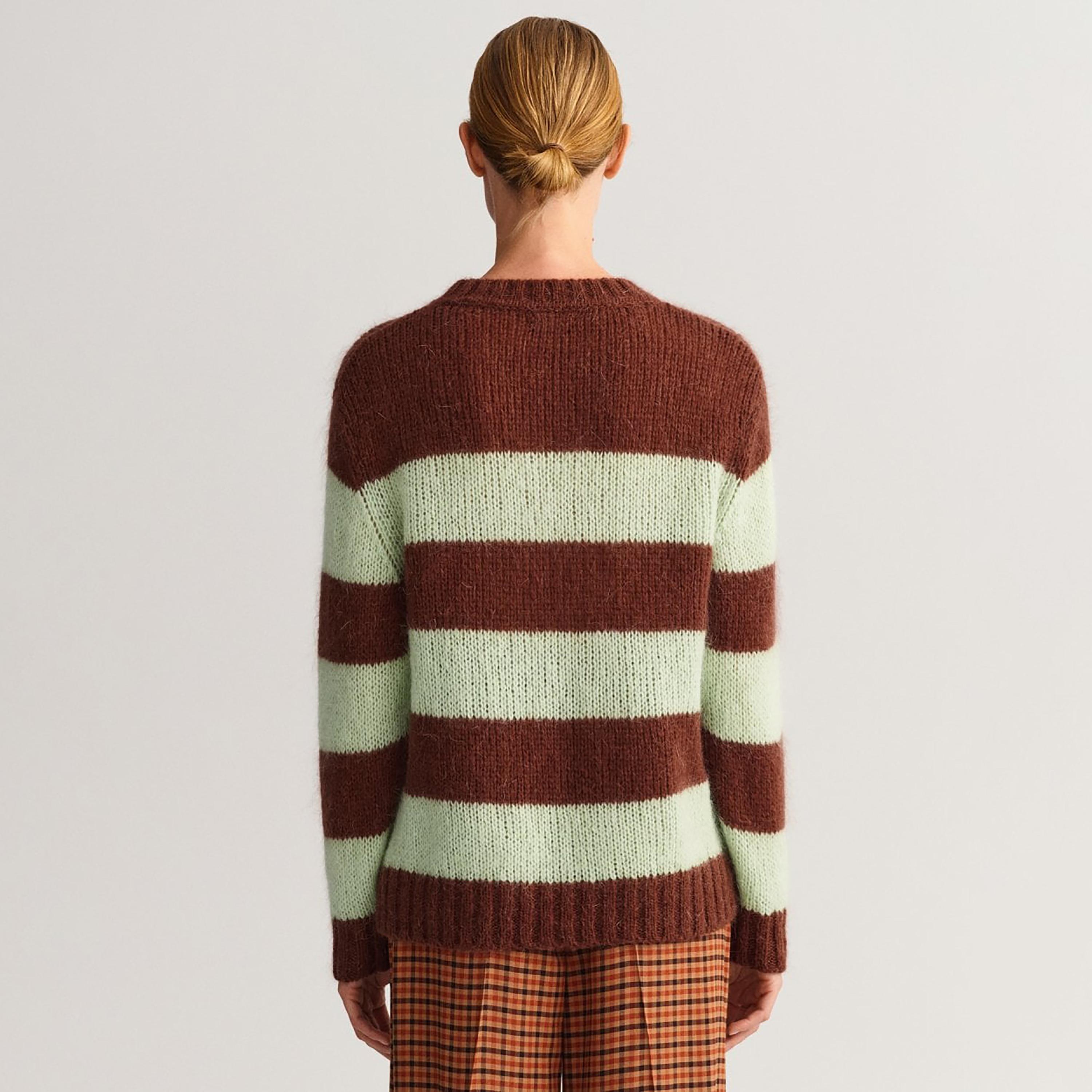 Gant Striped Crew Neck Sweater-women-clothing-cardigansandjumpers-jumpers-image-4
