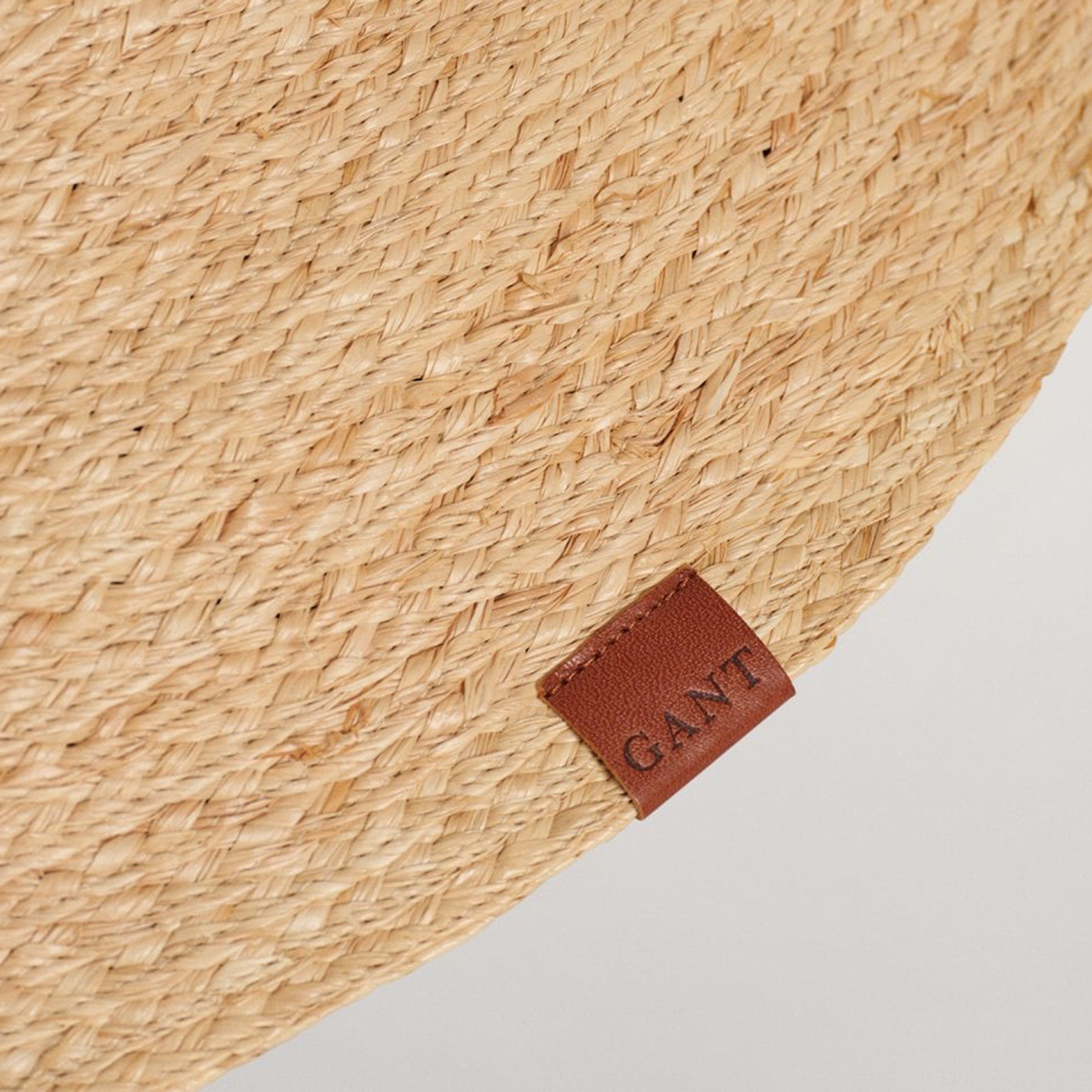 Gant Braided Wide-brim Straw Sun Cotton Hat | 4900064-GAN-women-clothingaccessories-capsandhats-image-3