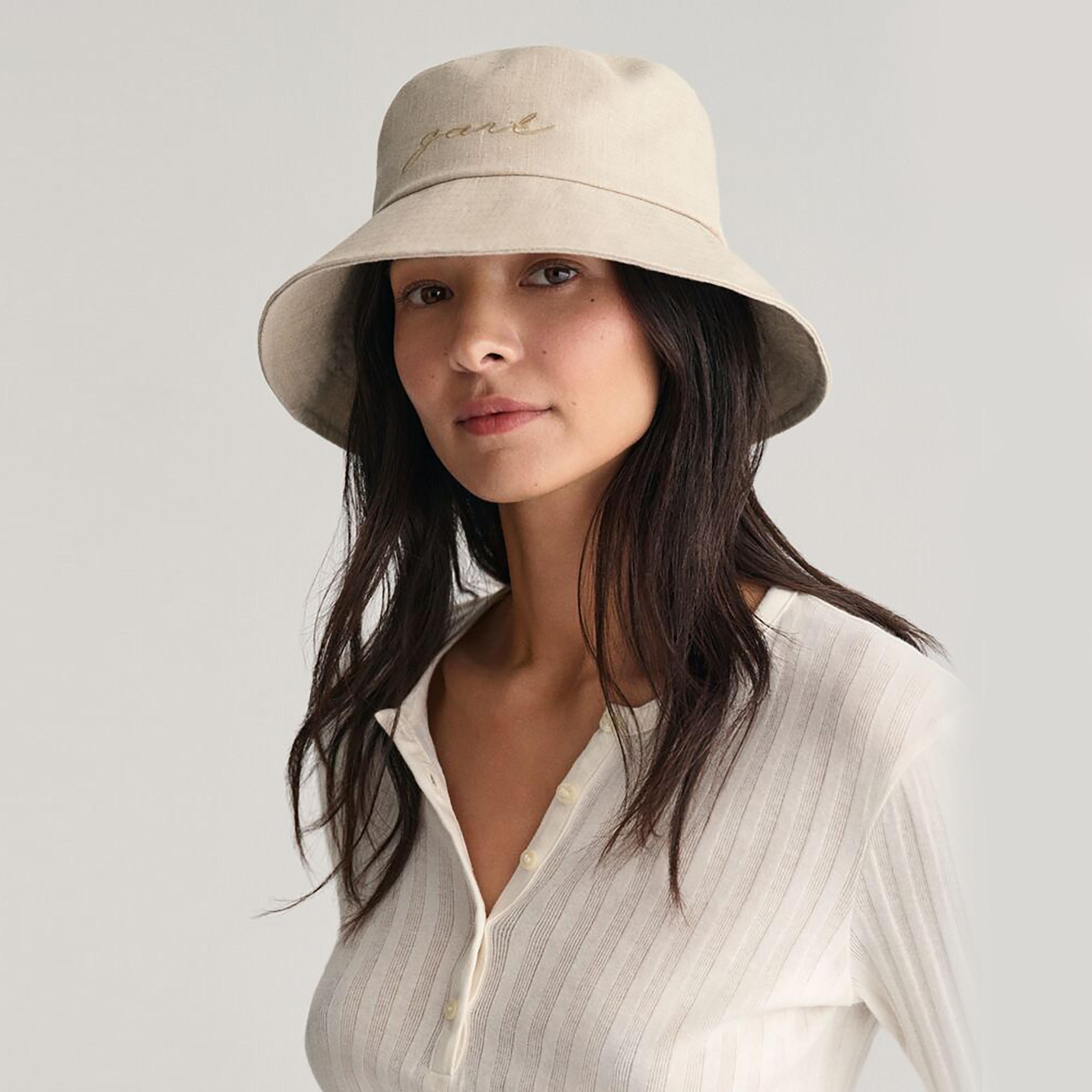 Gant Plain Bucket Cotton Hat | 4900080-GAN-women-clothingaccessories-capsandhats-image-7