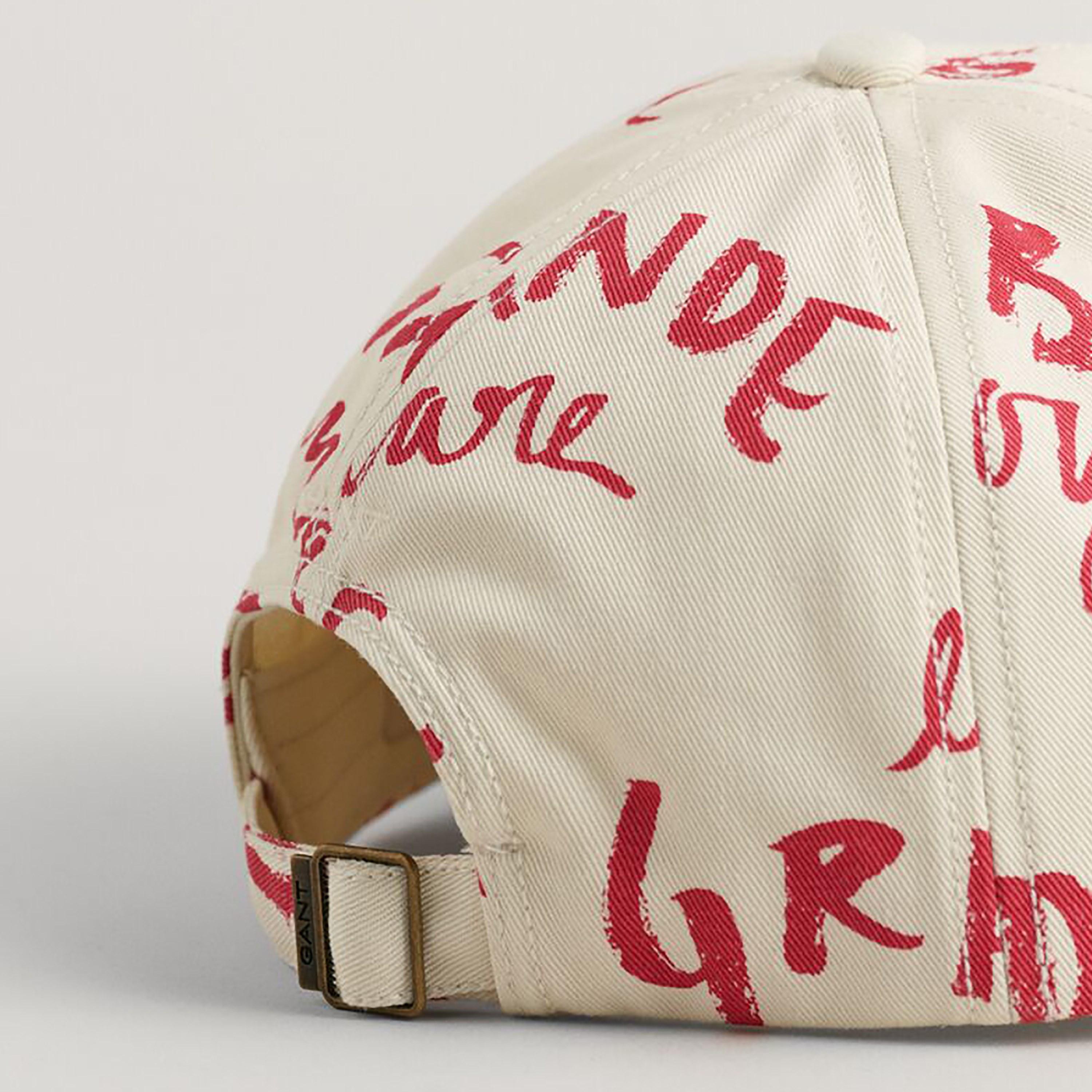 Gant Typographic Print Baseball Cotton Cap | 4900087-GAN-women-clothingaccessories-capsandhats-image-2