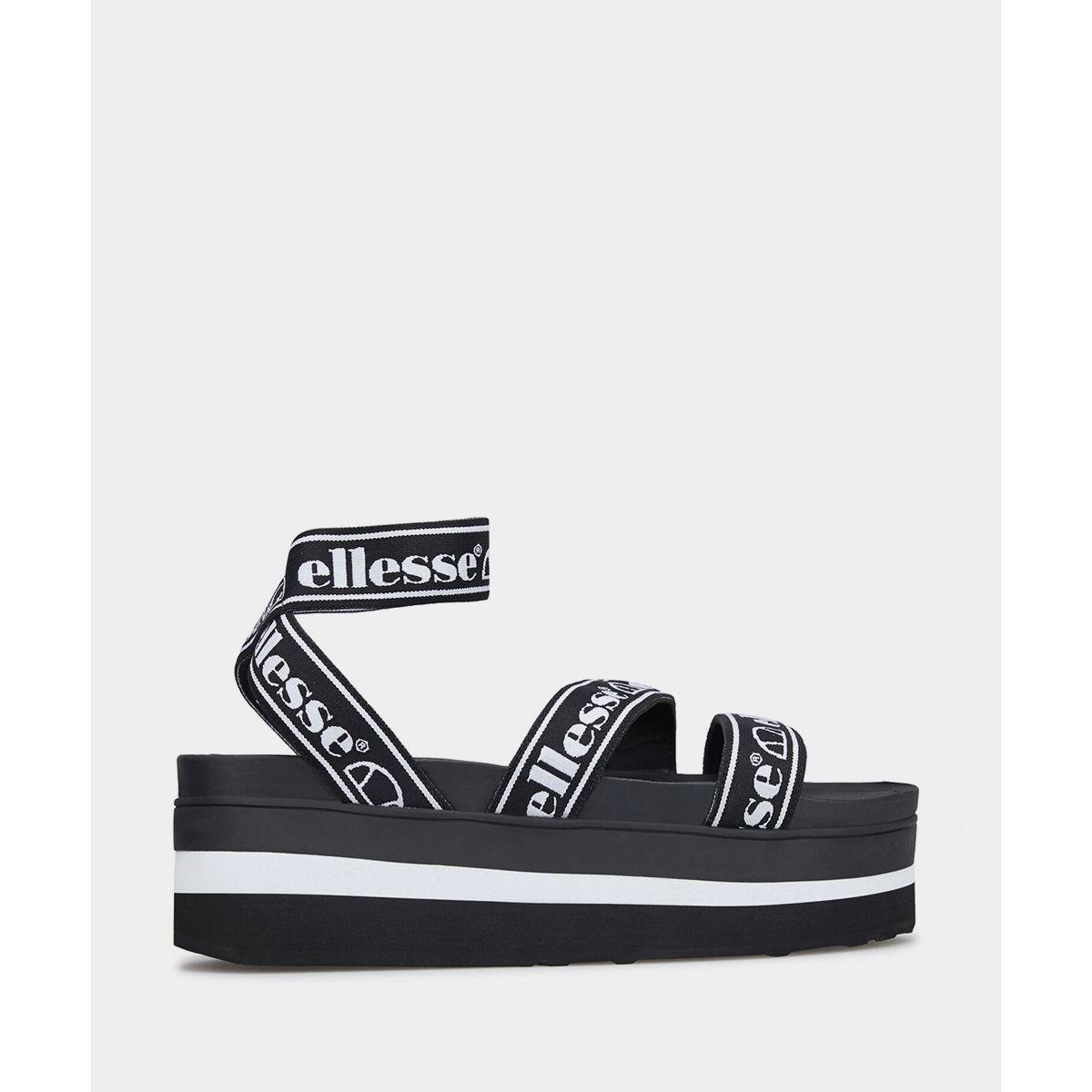 Ellesse Elina Text Open Heel Sandals-women-shoes-sandals-flats-image-1