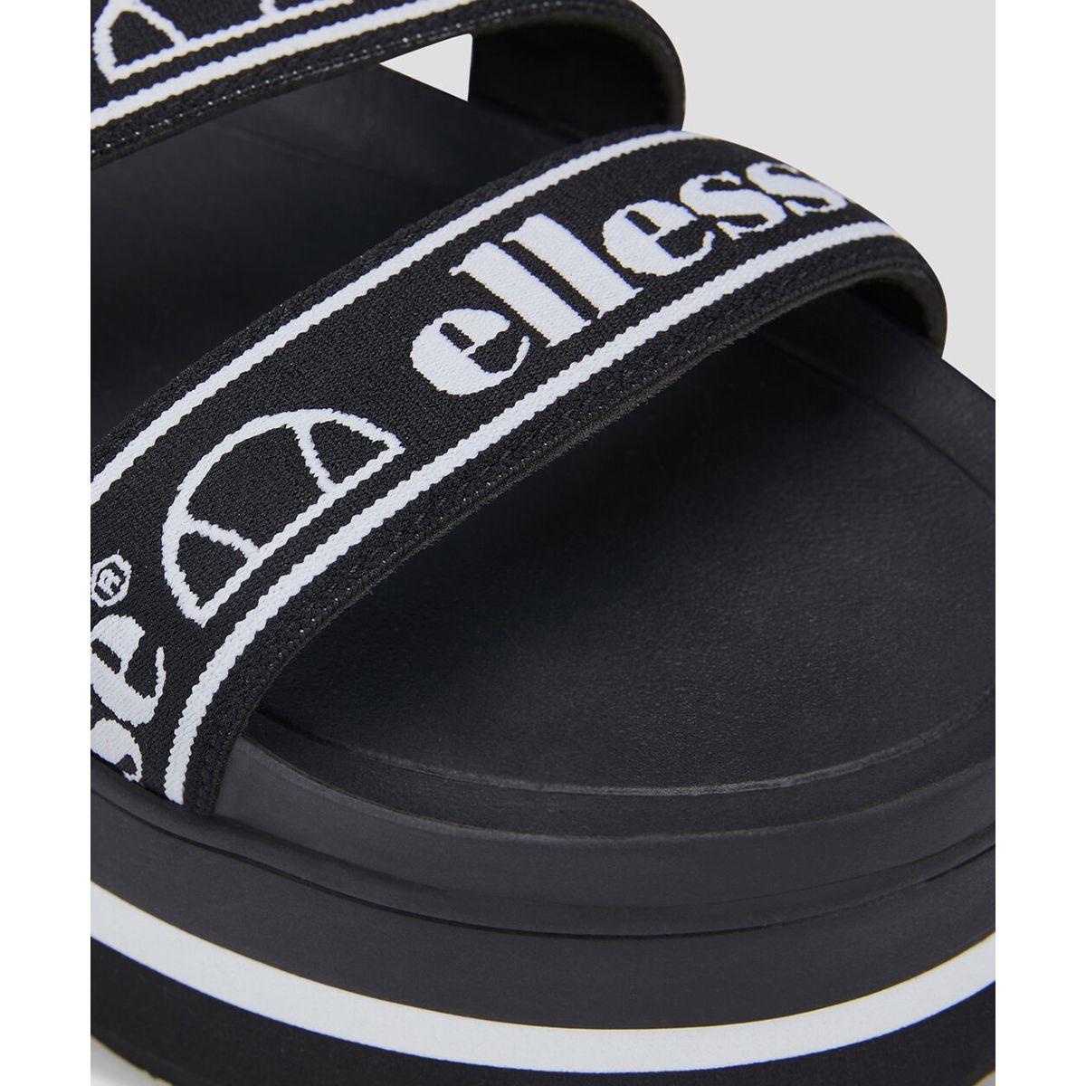 Ellesse Elina Text Open Heel Sandals-women-shoes-sandals-flats-image-4