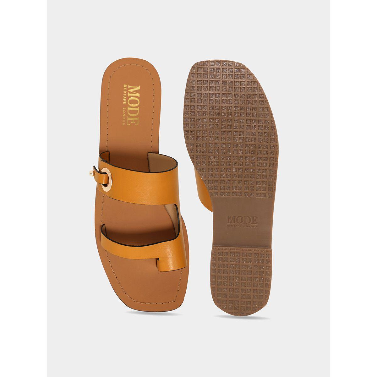 Toe Loop Flat Sandals-women-shoes-sandals-flats-image-5