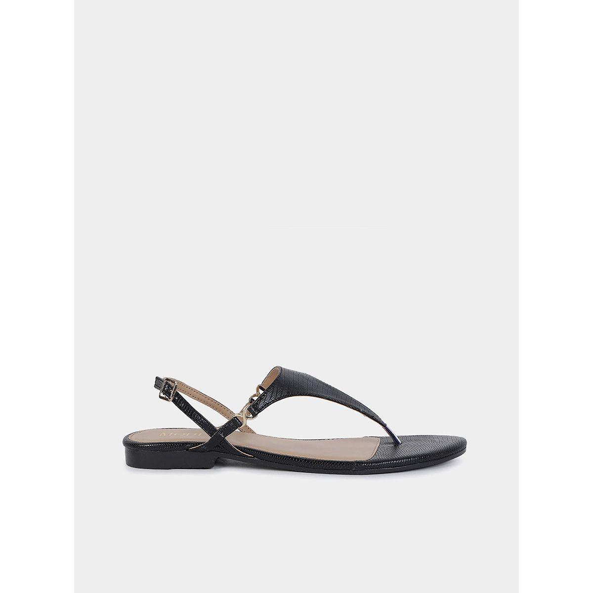 T-Strap Flat Sandals-women-shoes-sandals-flats-image-1