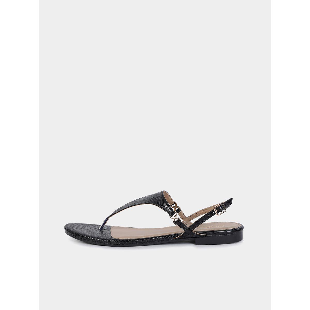 T-Strap Flat Sandals-women-shoes-sandals-flats-image-3