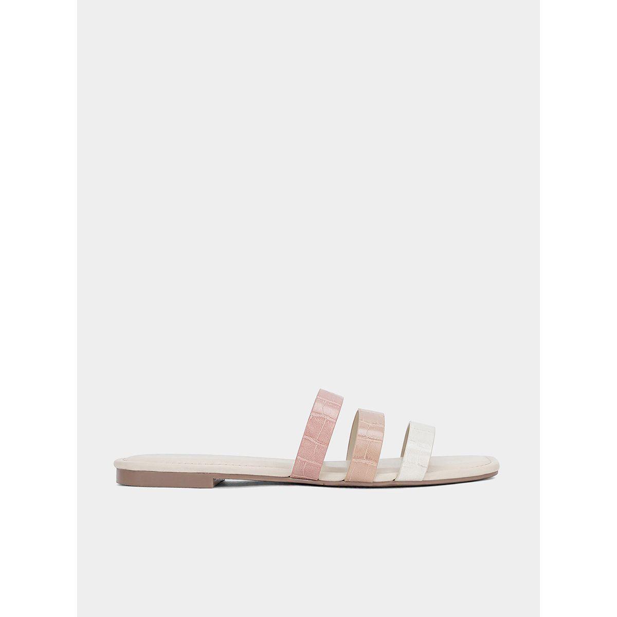 Open Strap Flat Sandals-women-shoes-sandals-flats-image-1