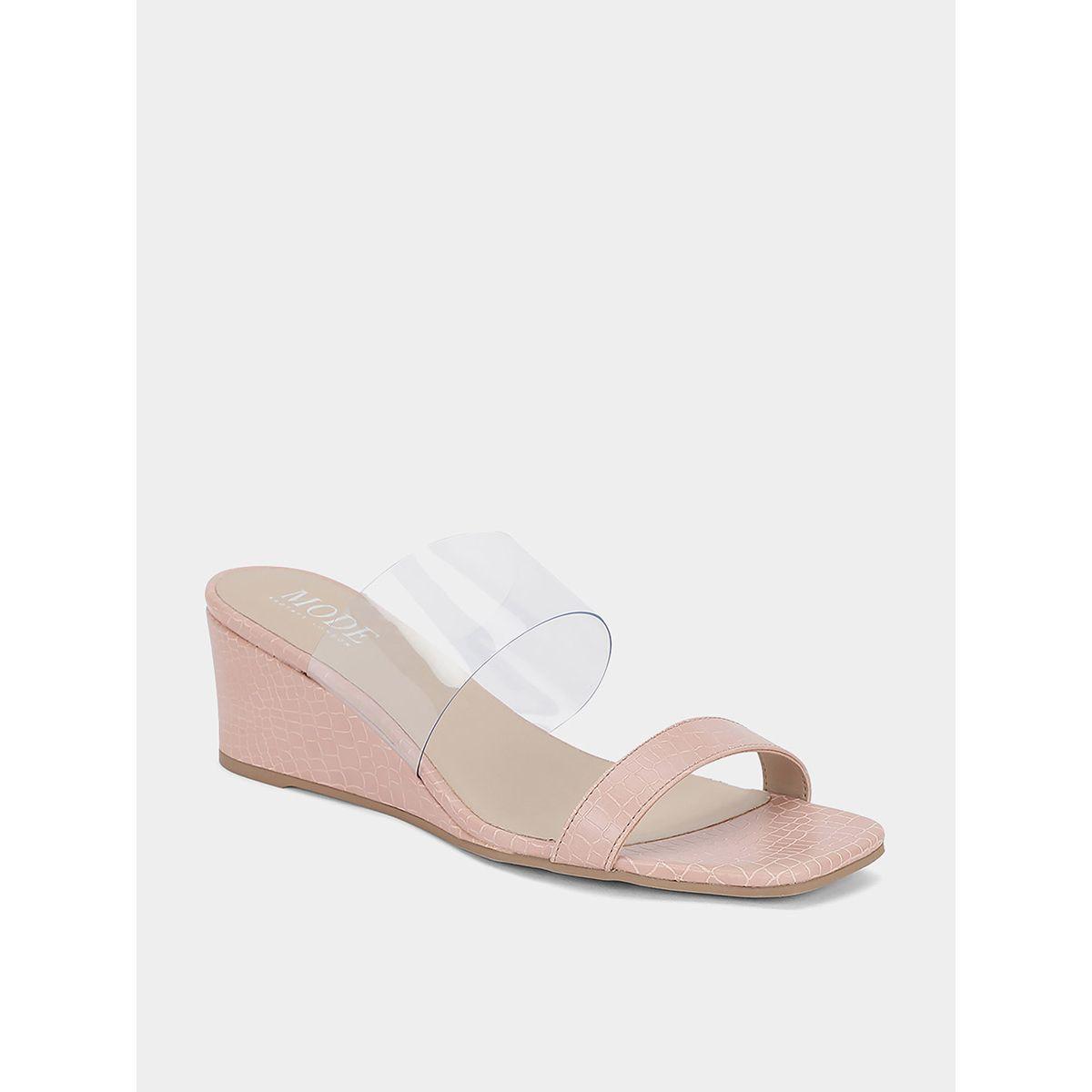 Clear Strap Detail Sandals-women-shoes-heels-image-2