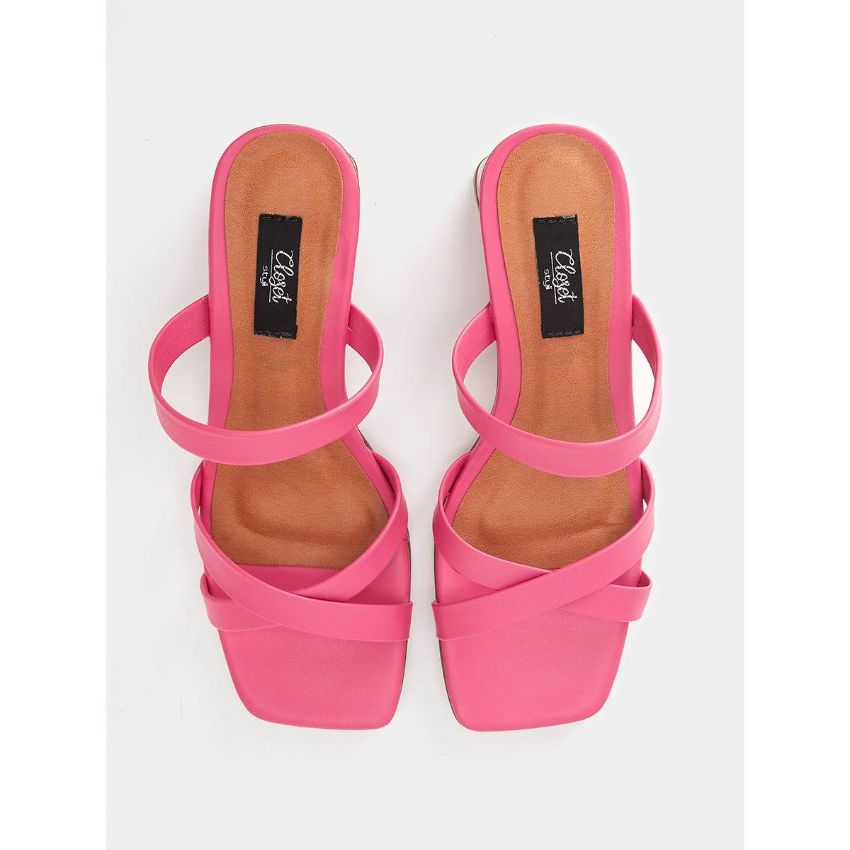 صندل كاجوال بسيور متقاطعة من ستايلي-women-shoes-heels-image-5