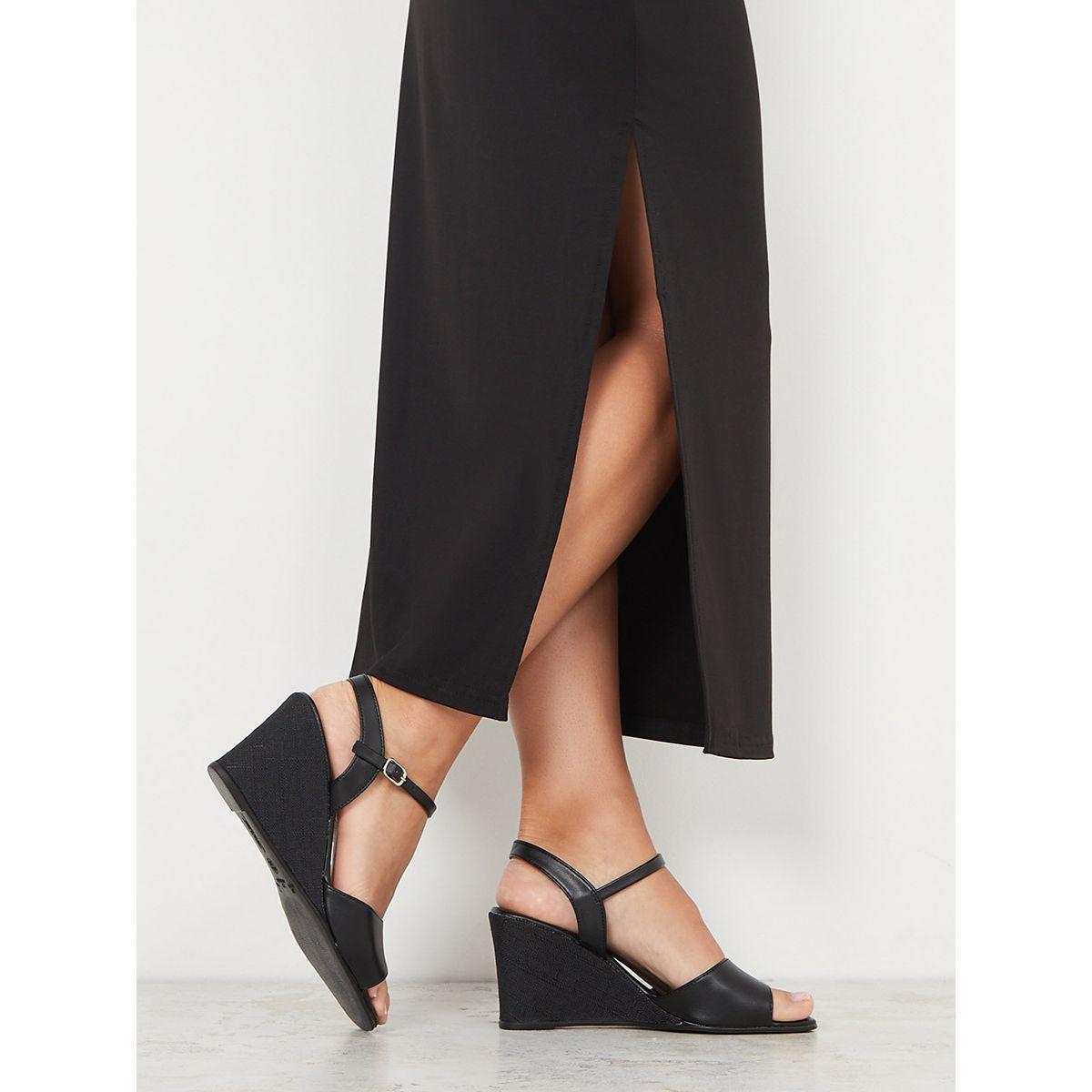 Styli Peep Toe Wedge Sandals-women-shoes-heels-image-7