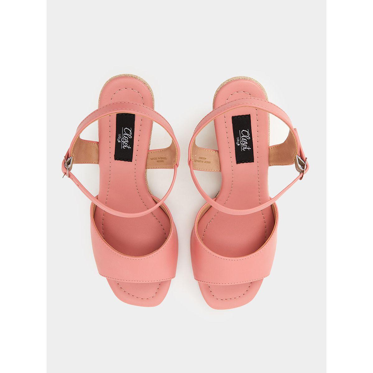 Styli Peep Toe Wedge Sandals-women-shoes-heels-image-5