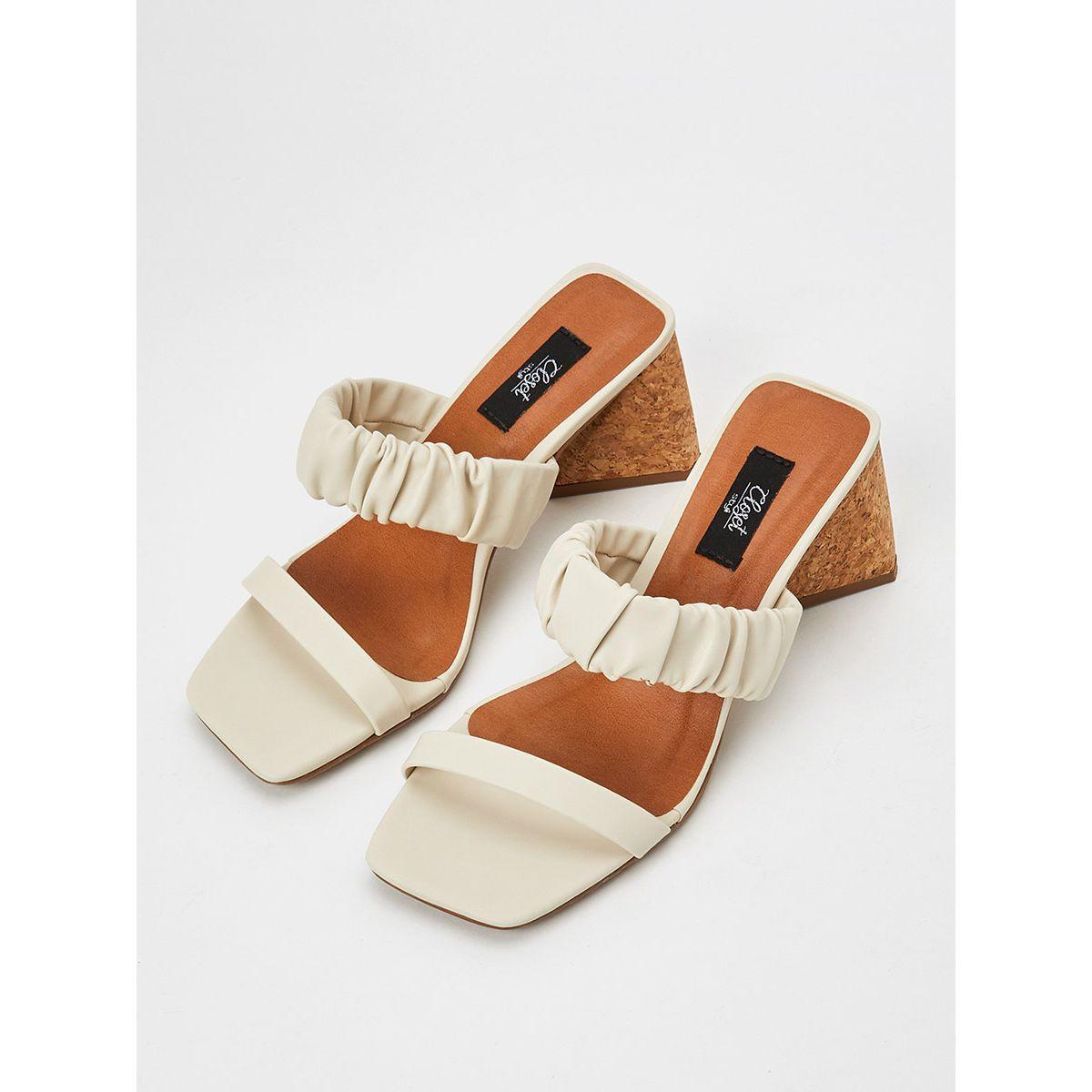 صندل كاجوال باساور مزمومة من ستايلي-women-shoes-heels-image-2