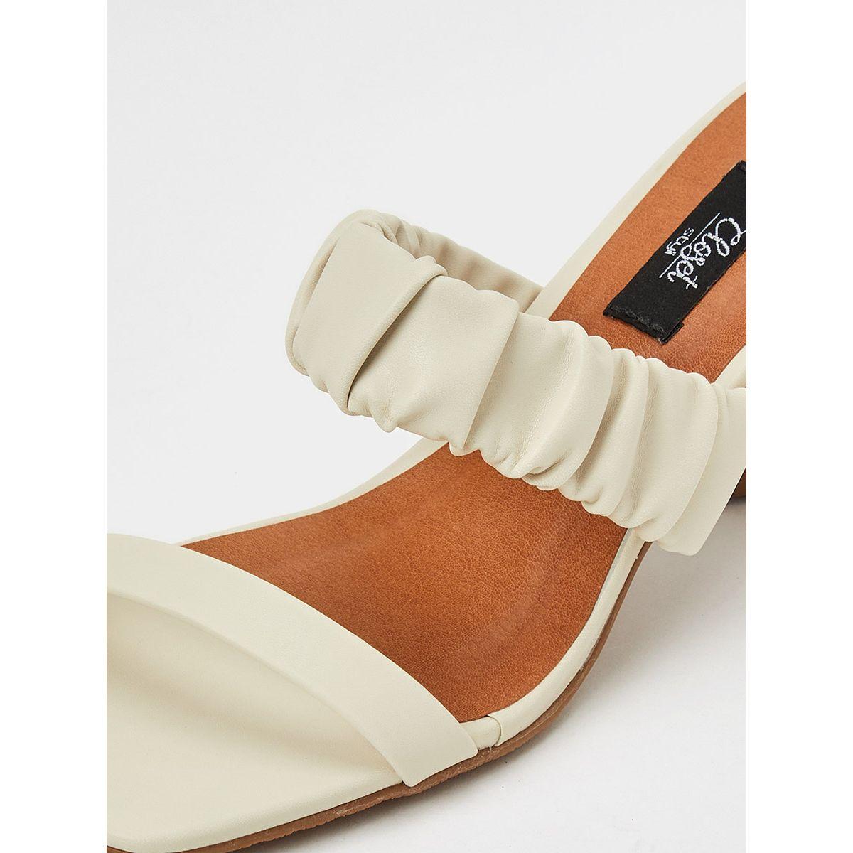Styli Ruched Strap Cork Heel Sandals-women-shoes-heels-image-4