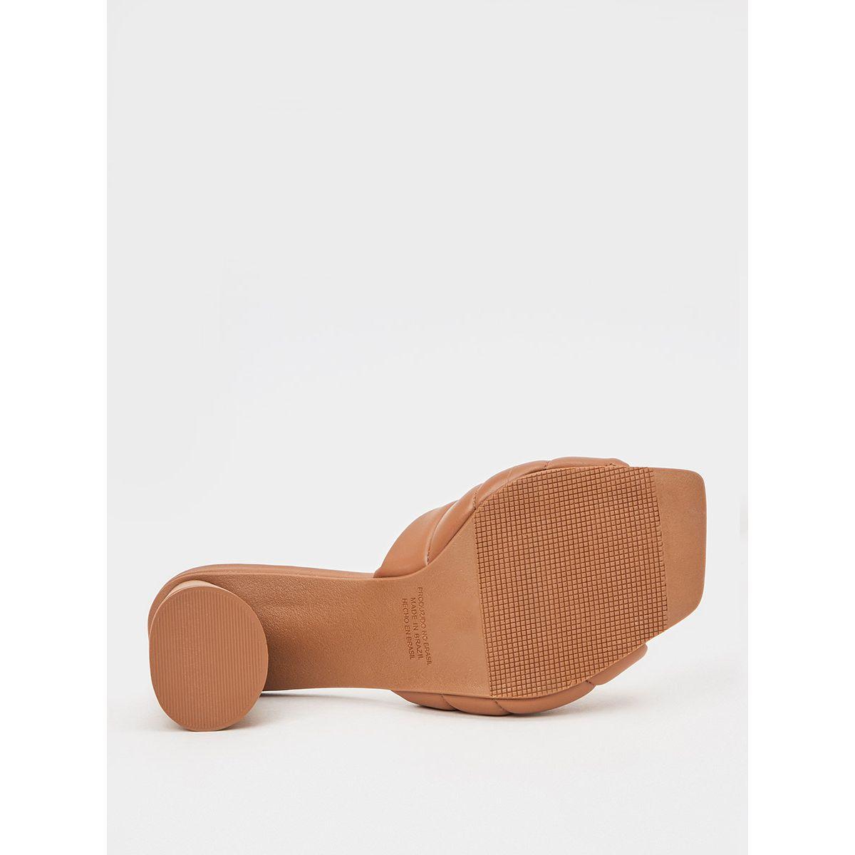 Styli Padded Square Toe Flared Heel Sandals-women-shoes-heels-image-6