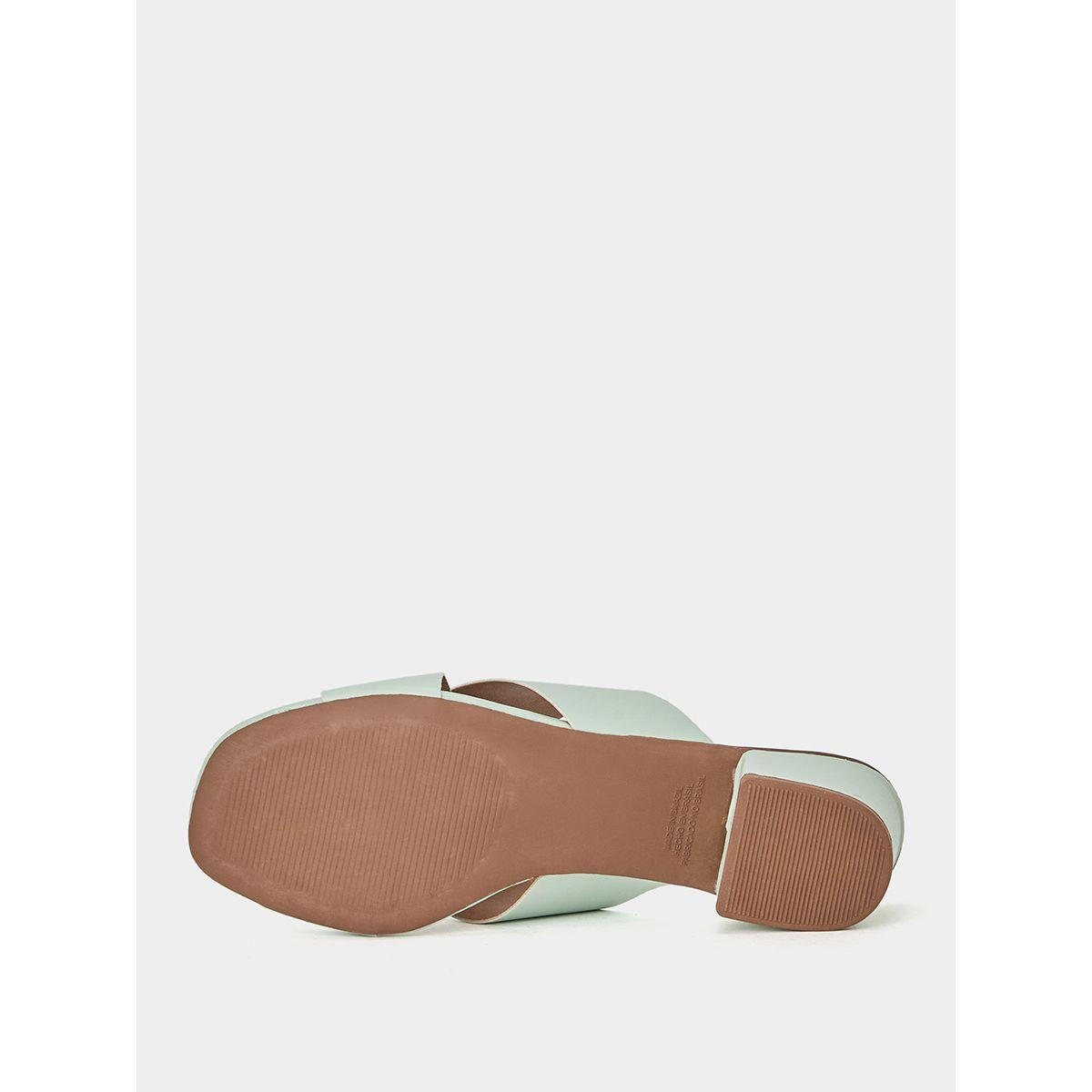Styli Cross Band Block Heel Mule Sandals-women-shoes-heels-image-6
