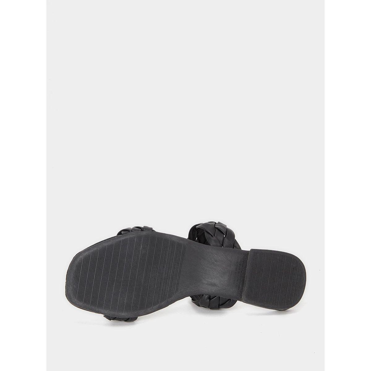 Styli Braided Double Strap Sandals-women-shoes-sandals-flats-image-6