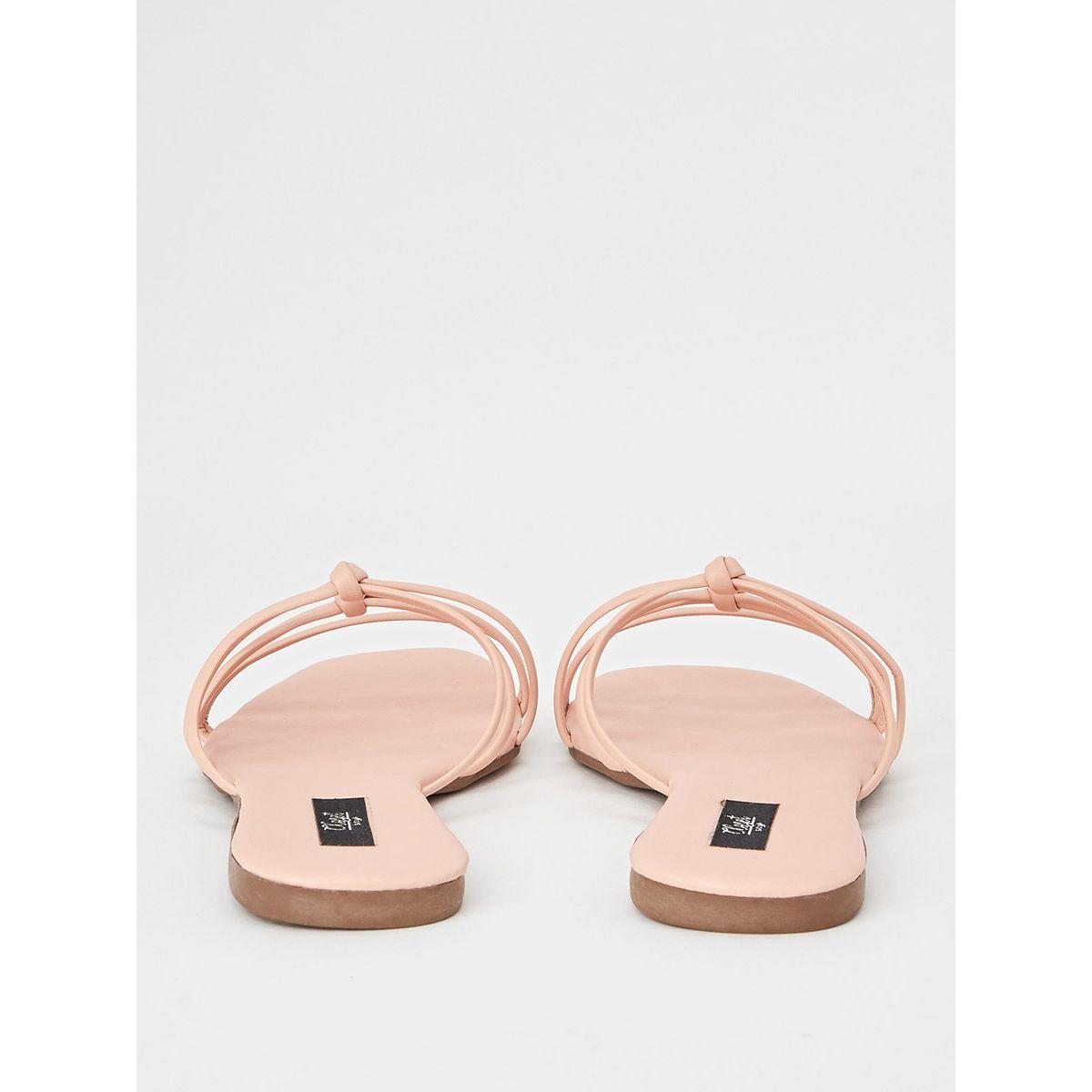 Styli Multi Cross Strap Flat Sandals-women-shoes-sandals-flats-image-3