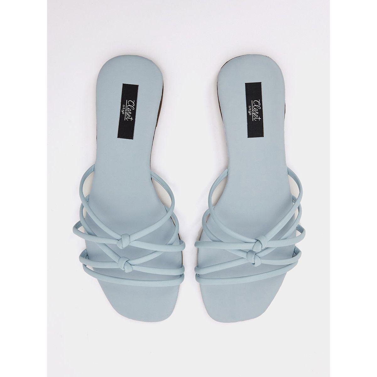 صندل فلات بسيور مزدوجة من ستايلي-women-shoes-sandals-flats-image-5