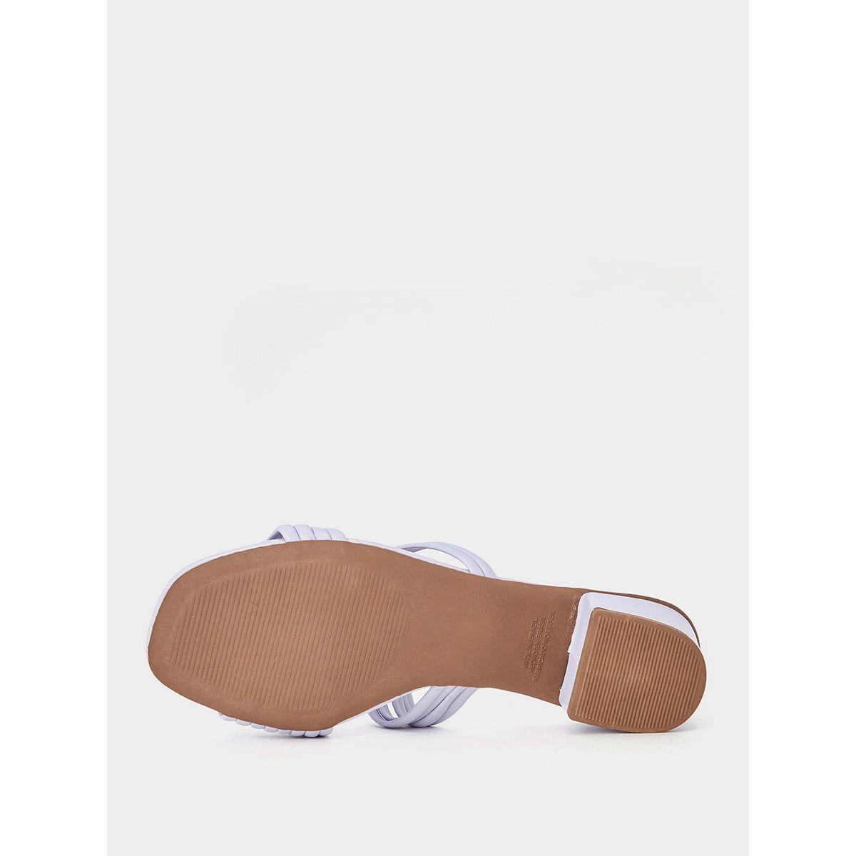 Styli Knot Strap Detail Block Heel Sandals-women-shoes-heels-image-6