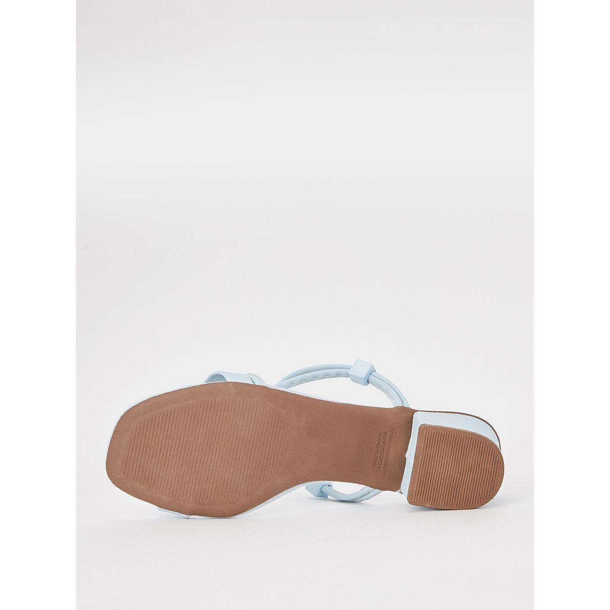 Styli Strap Detail Block Heel Mule Sandals-women-shoes-heels-image-6