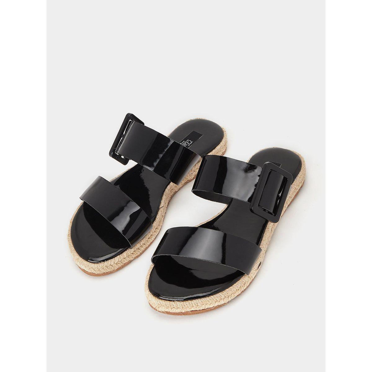صندل فلات بسيور مزدوجة من ستايلي-women-shoes-sandals-flats-image-2