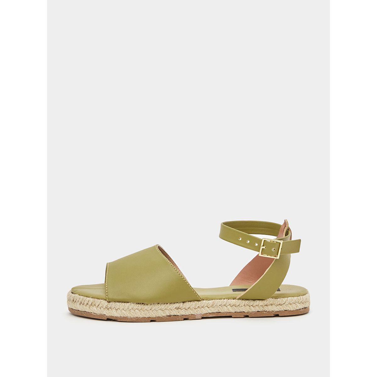 Styli Open Toe Ankle Strap Espadrille Sandals-women-shoes-sandals-flats-image-1