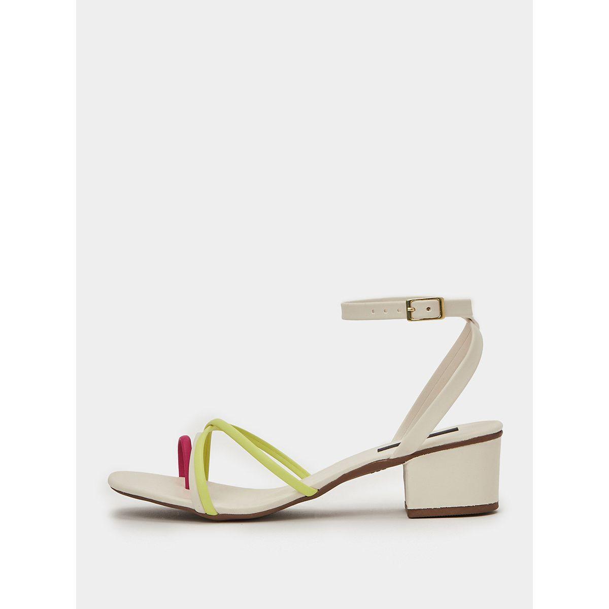 Styli Toe-Ring Detail Block Heel Sandals-women-shoes-heels-image-1