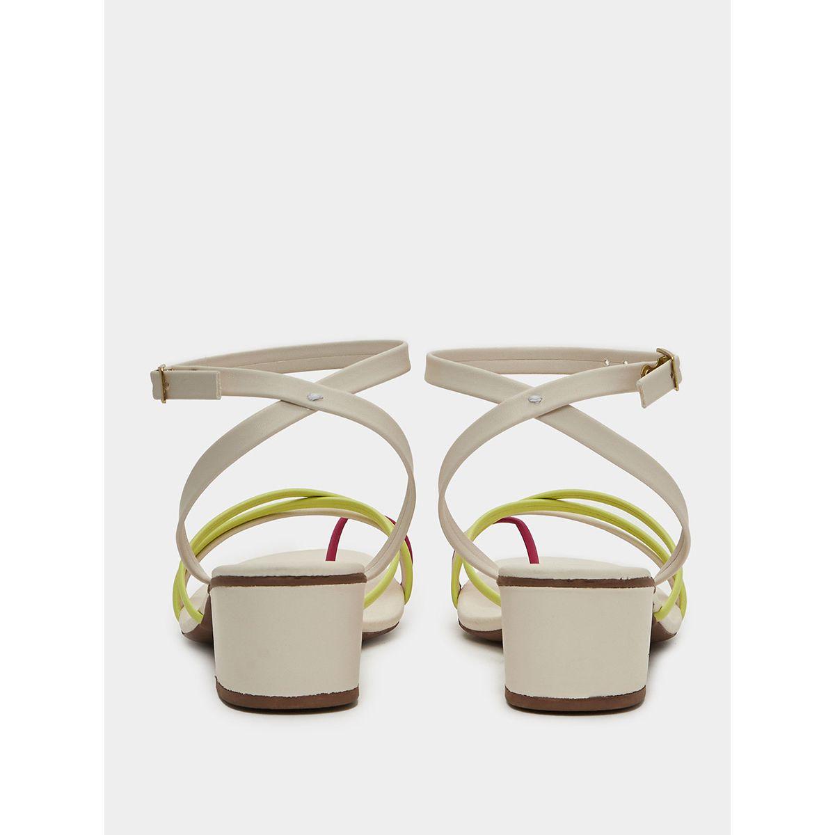 Styli Toe-Ring Detail Block Heel Sandals-women-shoes-heels-image-3