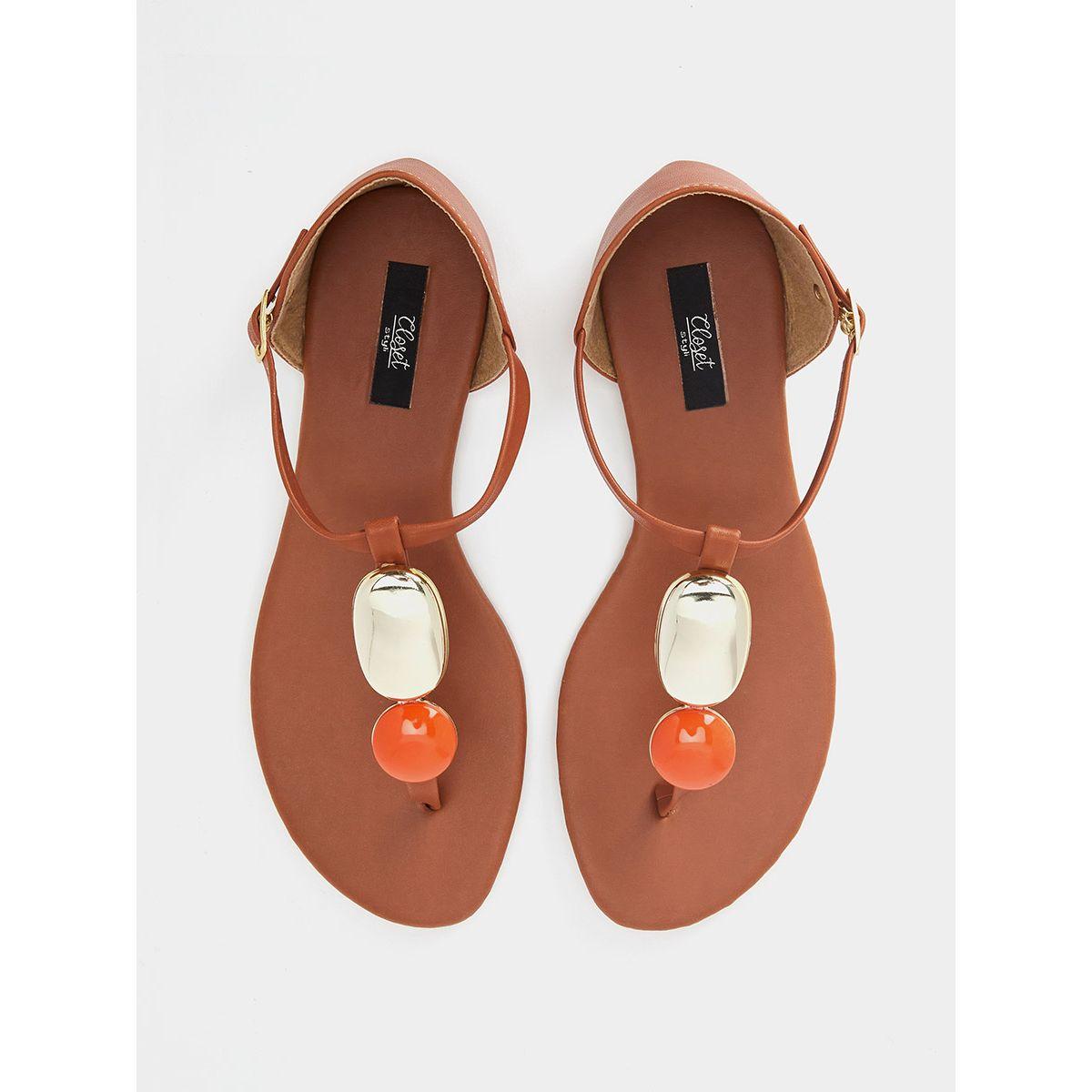 صندل فلات كاجوال من ستايلي-women-shoes-sandals-flats-image-5